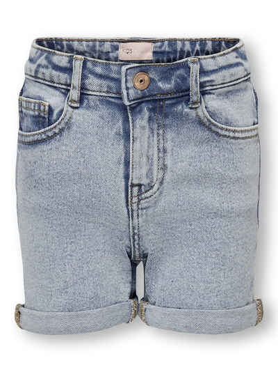 Girl Only Jeansshorts KOGPHINE (1-tlg) weich, verstellbare Bundweite innen