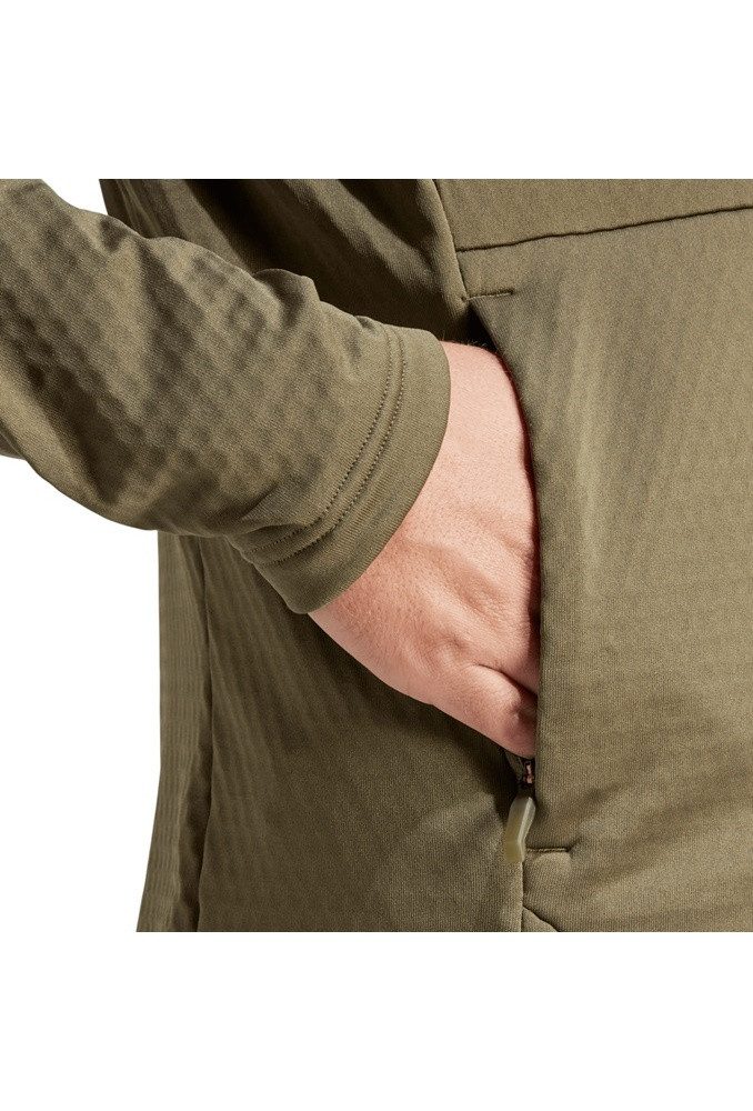 adidas Performance Fleecejacke Terrex Multi Light olivegrün Herren