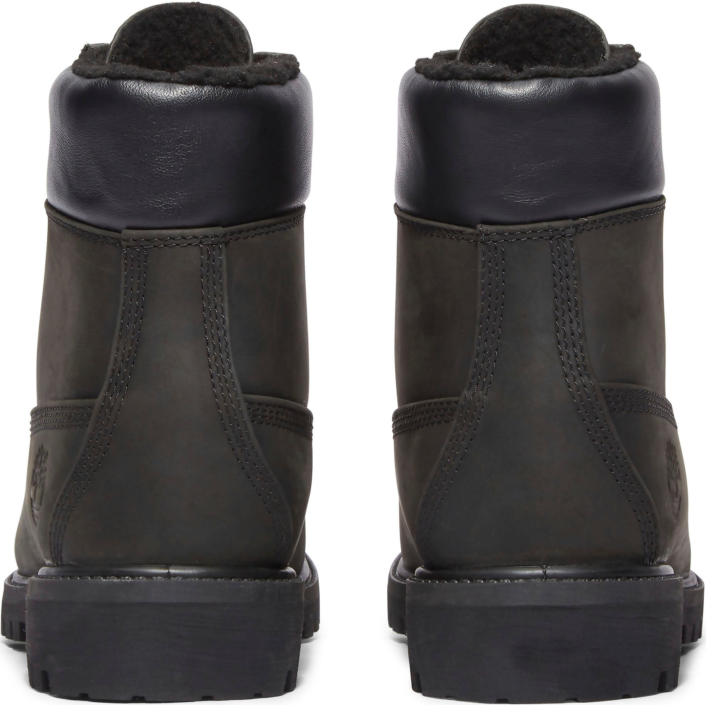 Timberland 6 in Premium Fur/Warm Lin Schnürboots Winterstiefel, Schnürstiefel, Winterschuhe, wasserdicht, gefüttert