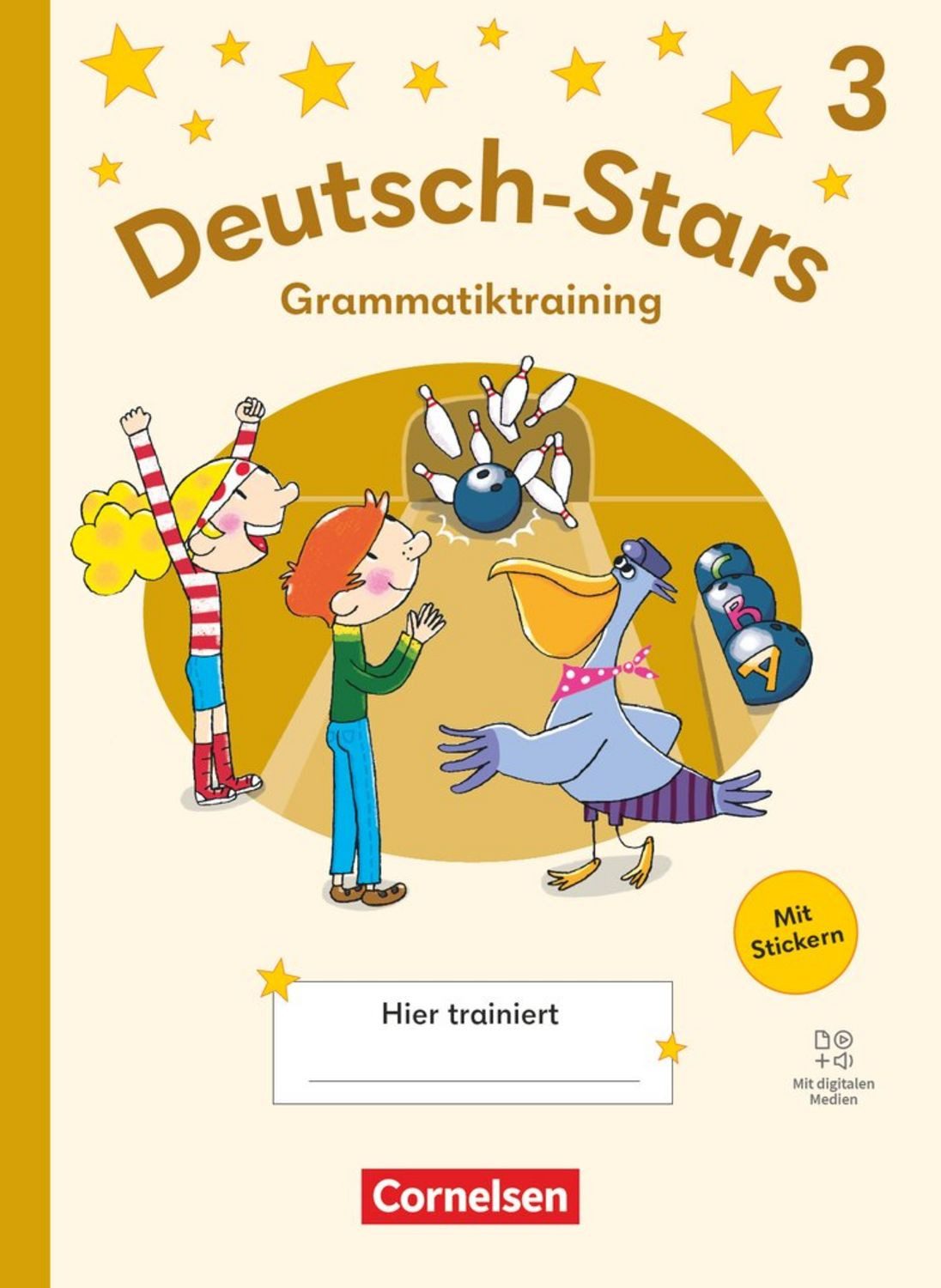 Deutsch-Stars - Grammatiktraining Ausgabe ab 2025 - 3. Schuljahr / diverse