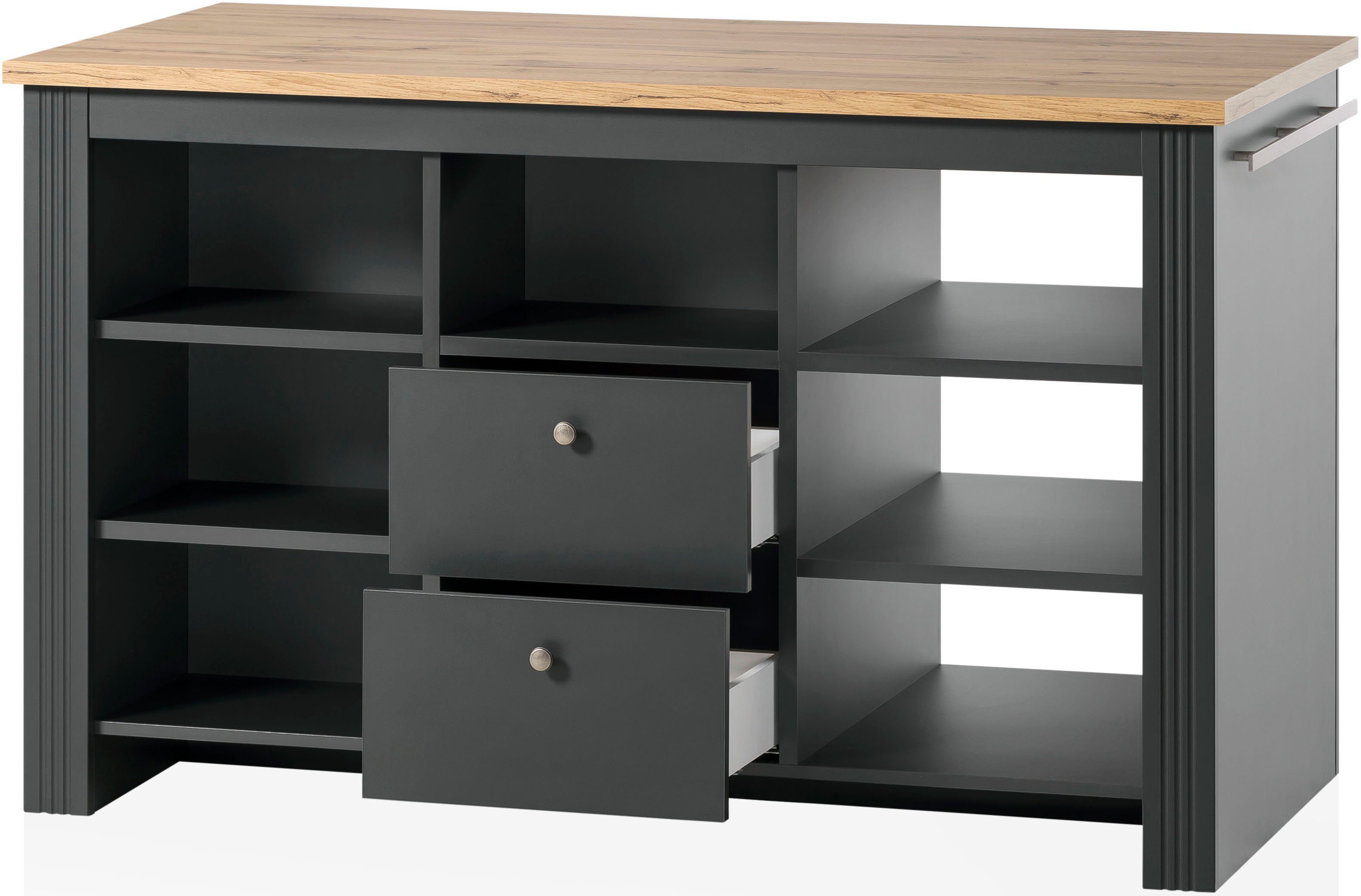 OTTO home Küche KS-Westminster, Breite 366 cm, ohne E-Geräte