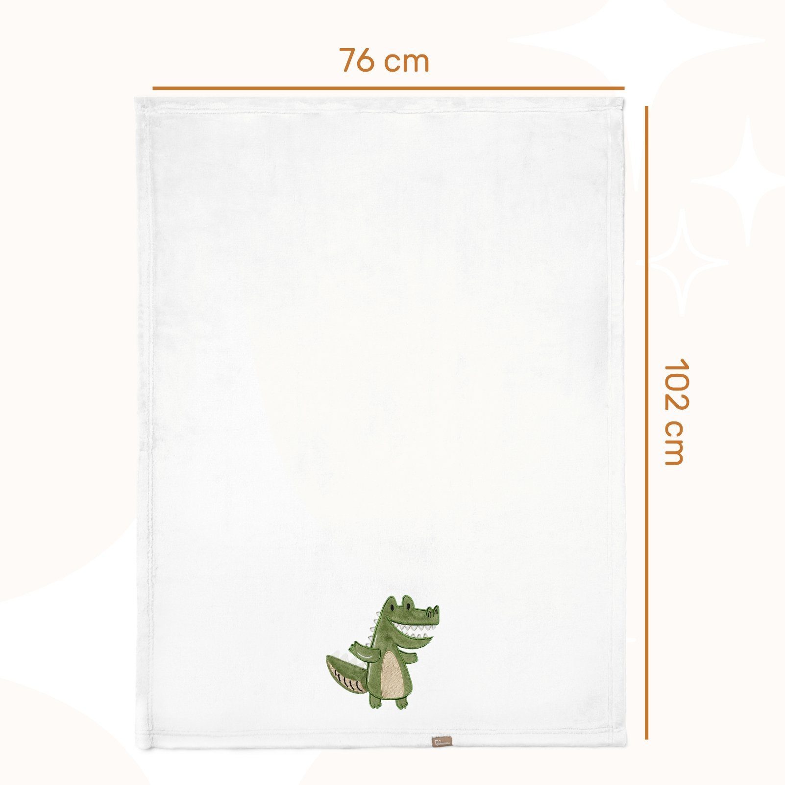 Wohndecke Warme Kuscheldecke Babydecke Blanket Baby Geschenk BE20-168, Be Mammy