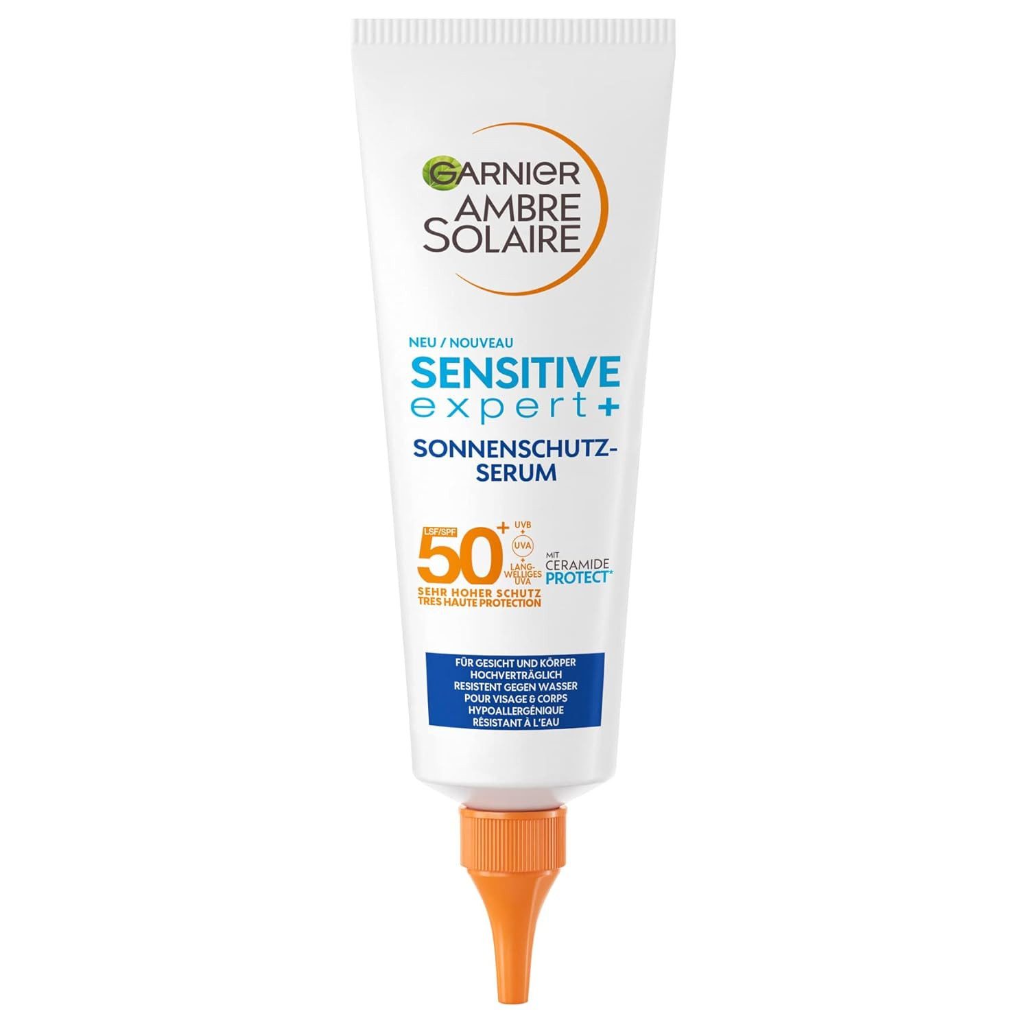 GARNIER Gesichtspflege Sensitive Expert+ Sonnenschutz-Serum LSF 50+, 1-tlg.