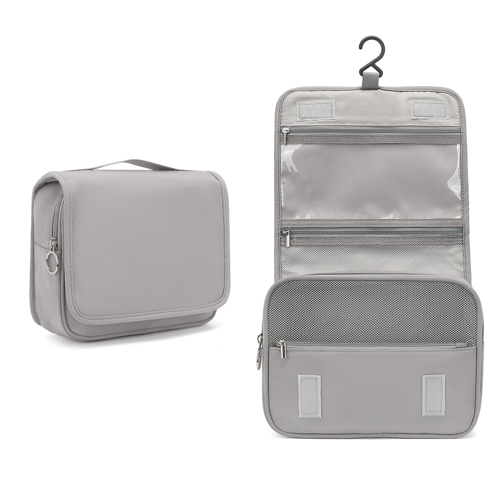 KONO Kulturbeutel Koffer Organizer Set 6-in-1: S/24x20x9cm & M/45x34x15cm