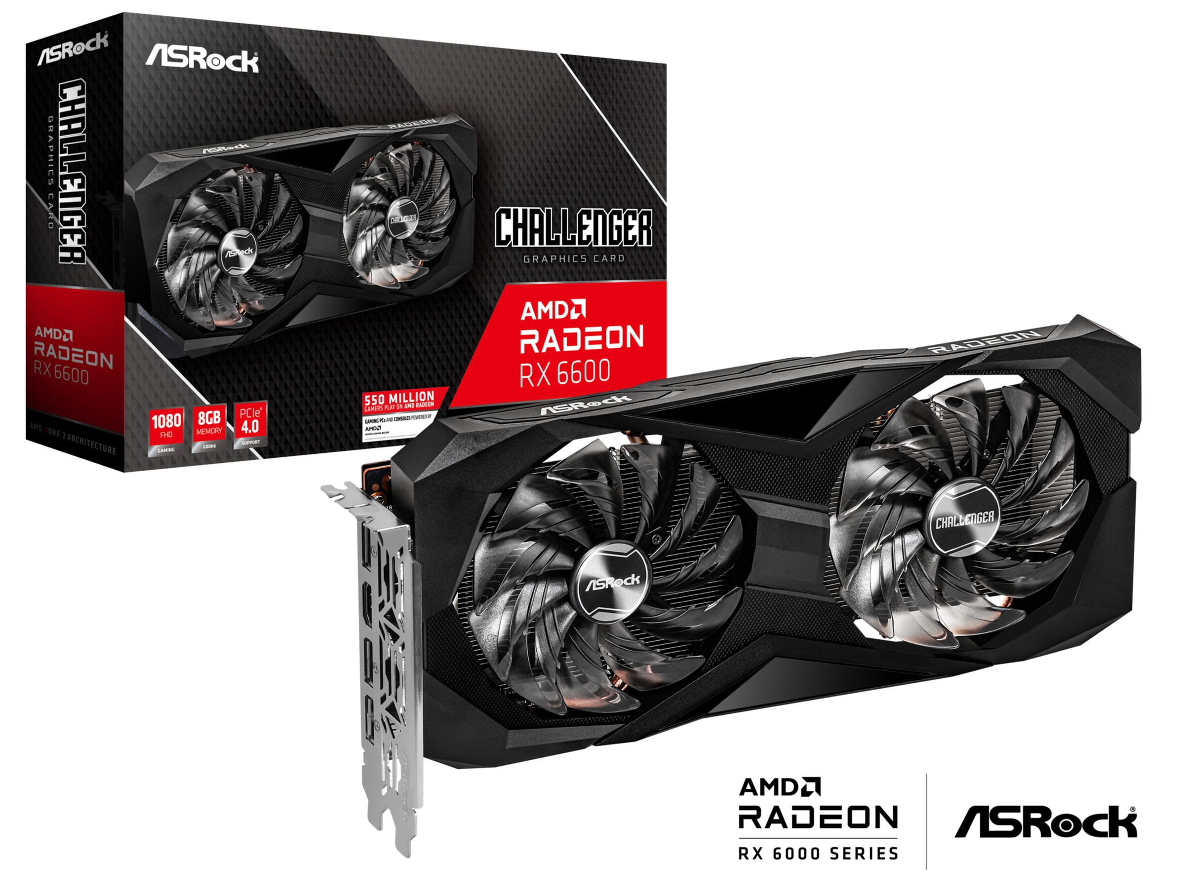 Asrock RX6600 CLD 8G Grafikkarte