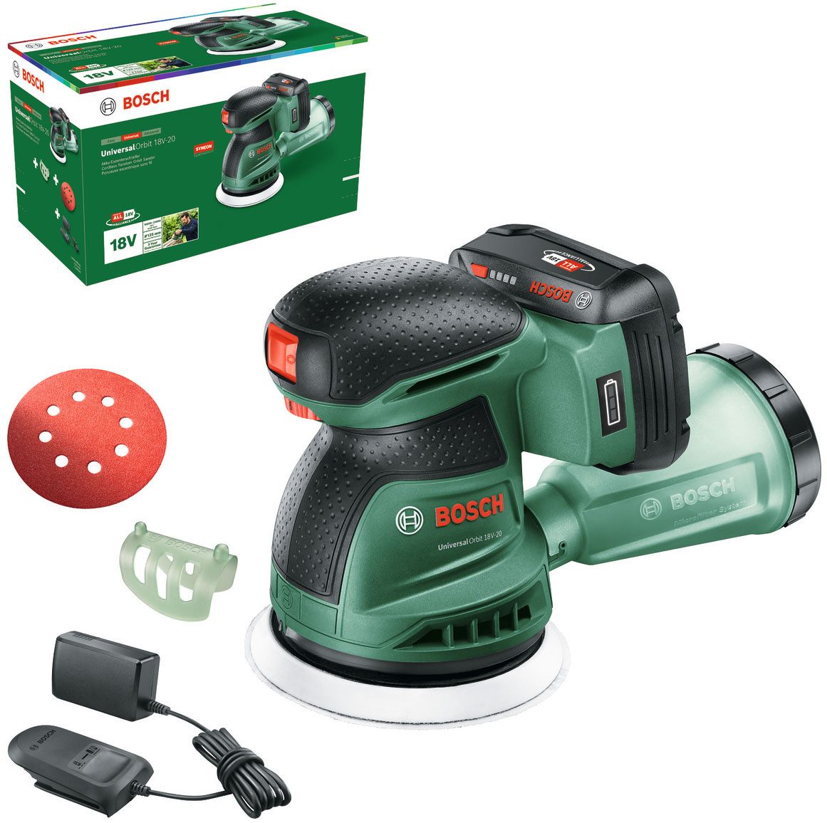 Bosch Home & Garden Akku-Exzenterschleifer »UniversalOrbit 18V-20«, Inkl. 1 günstig online kaufen