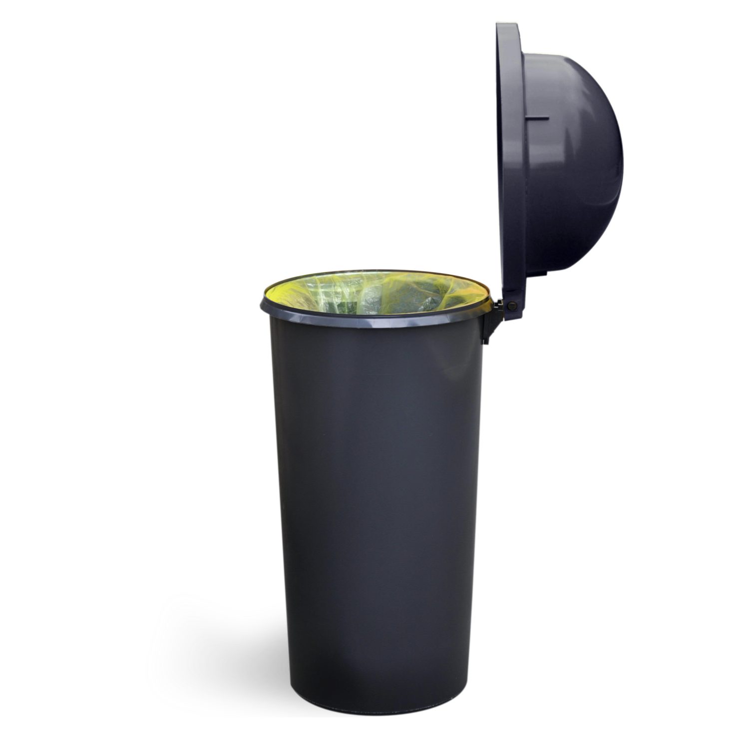 KUEFA Müllsackständer HD 60L Mülleimer Gelben Sack, inkl. Klemm-Ring, UV-beständig, Robust, 60 Liter
