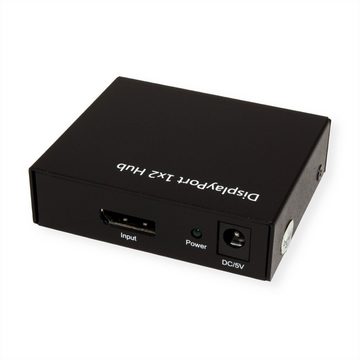 VALUE DisplayPort-Video-Splitter (Hub), 2fach Audio- & Video-Adapter