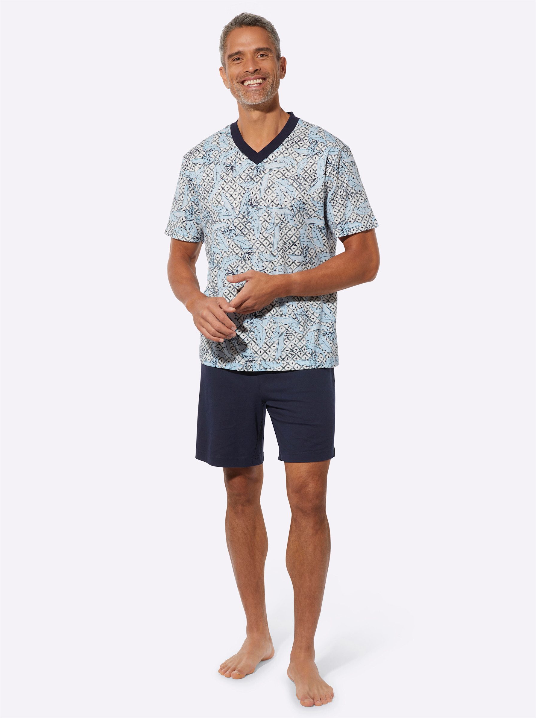 Sieh an! Schlafanzug Shorty Kurzarm günstig online kaufen