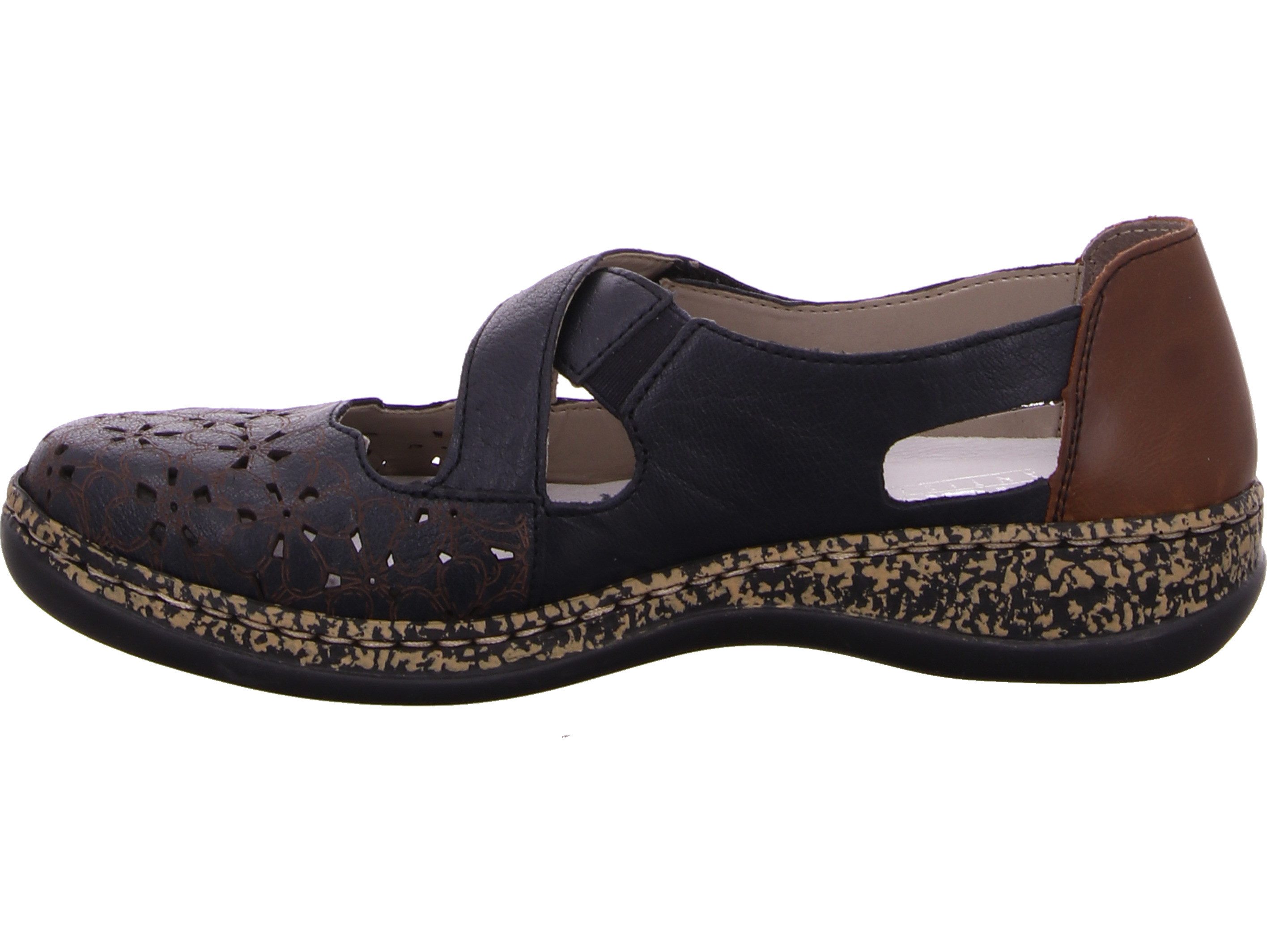 Rieker Slipper echtes Leder