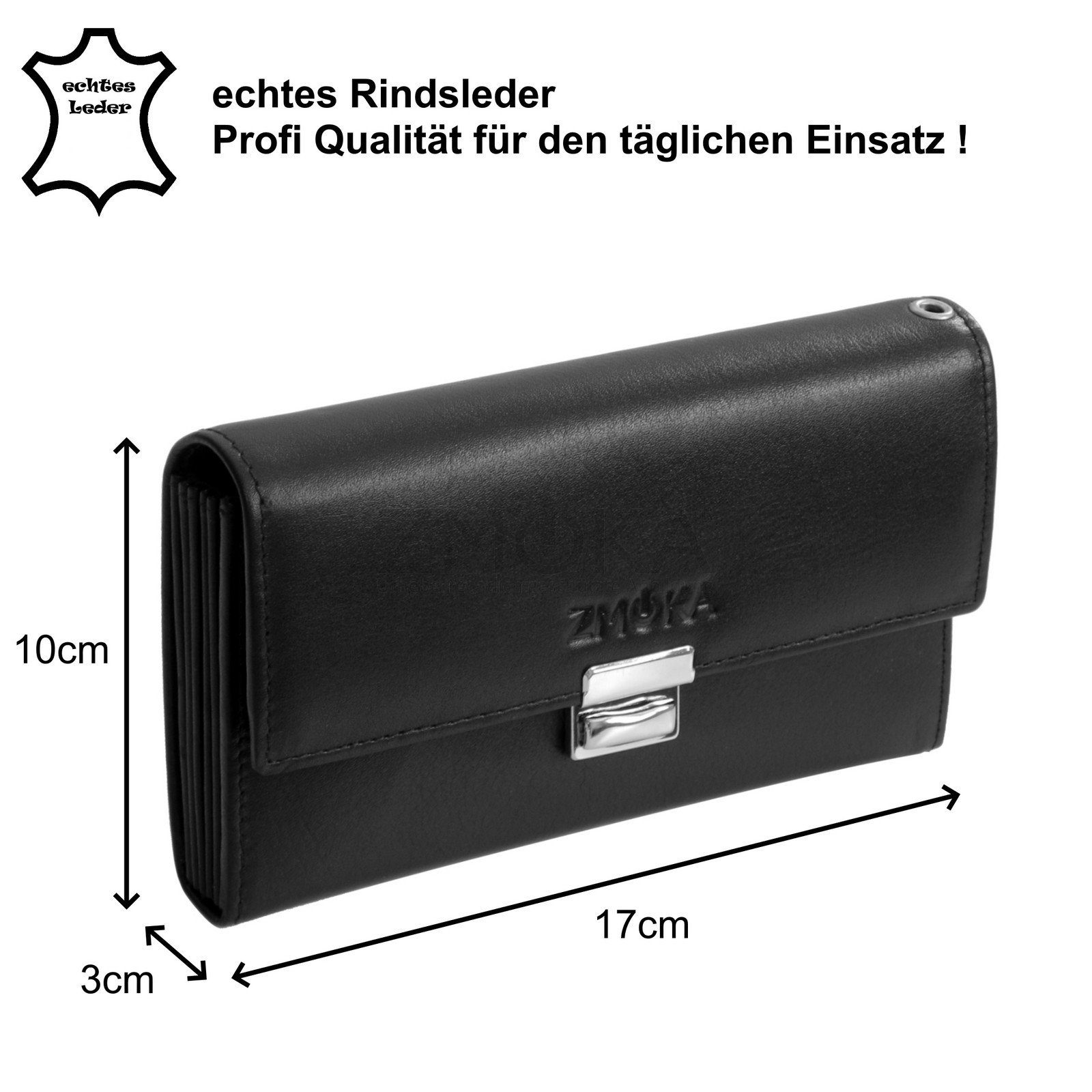Zmoka Kellnerbörse Zmoka - Leder Profi Kellnergeldbörse Taxibörse Kellnerpo günstig online kaufen