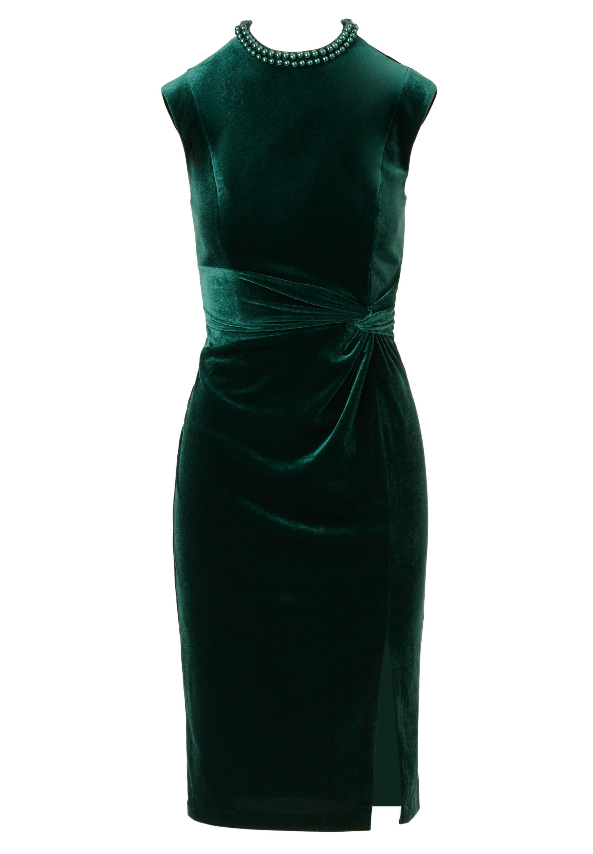 Adrianna Papell Cocktailkleid Mock Neck Midi günstig online kaufen