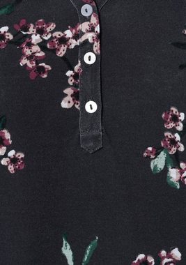 LASCANA Shirttop (2er-Pack) mit kleinen Flügelärmelchen und floralem Druck