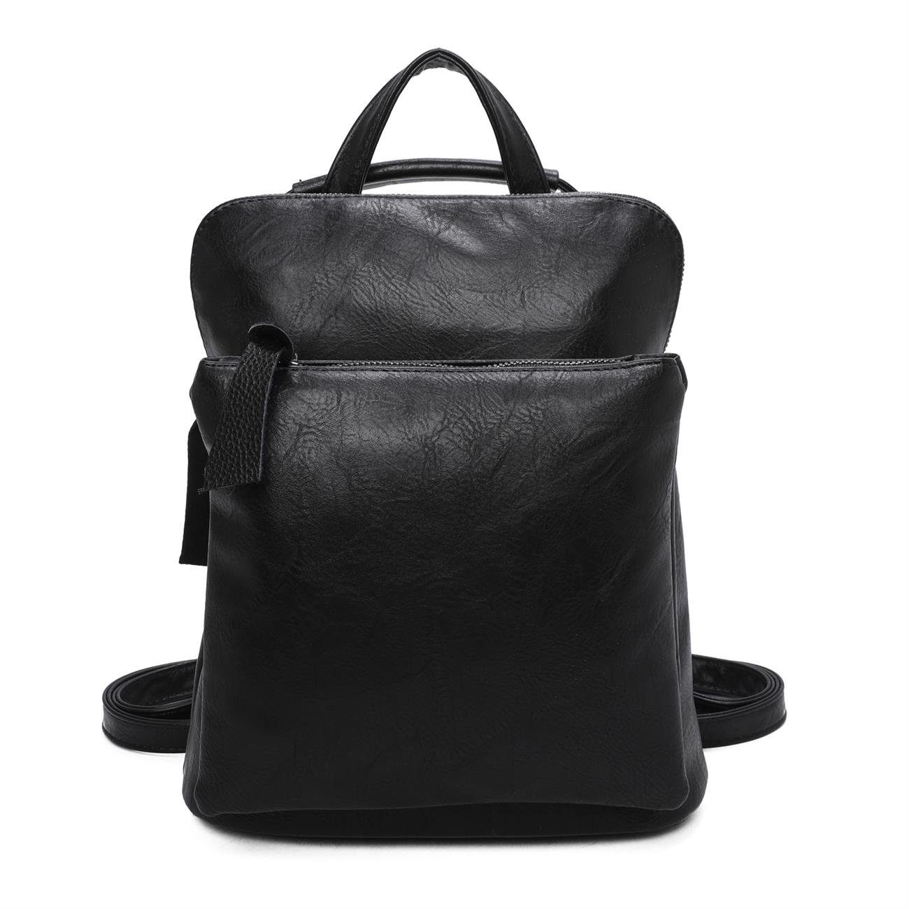 ITALYSHOP24 Rucksack Damen Rucksack Tasche Umhängetasche günstig online kaufen