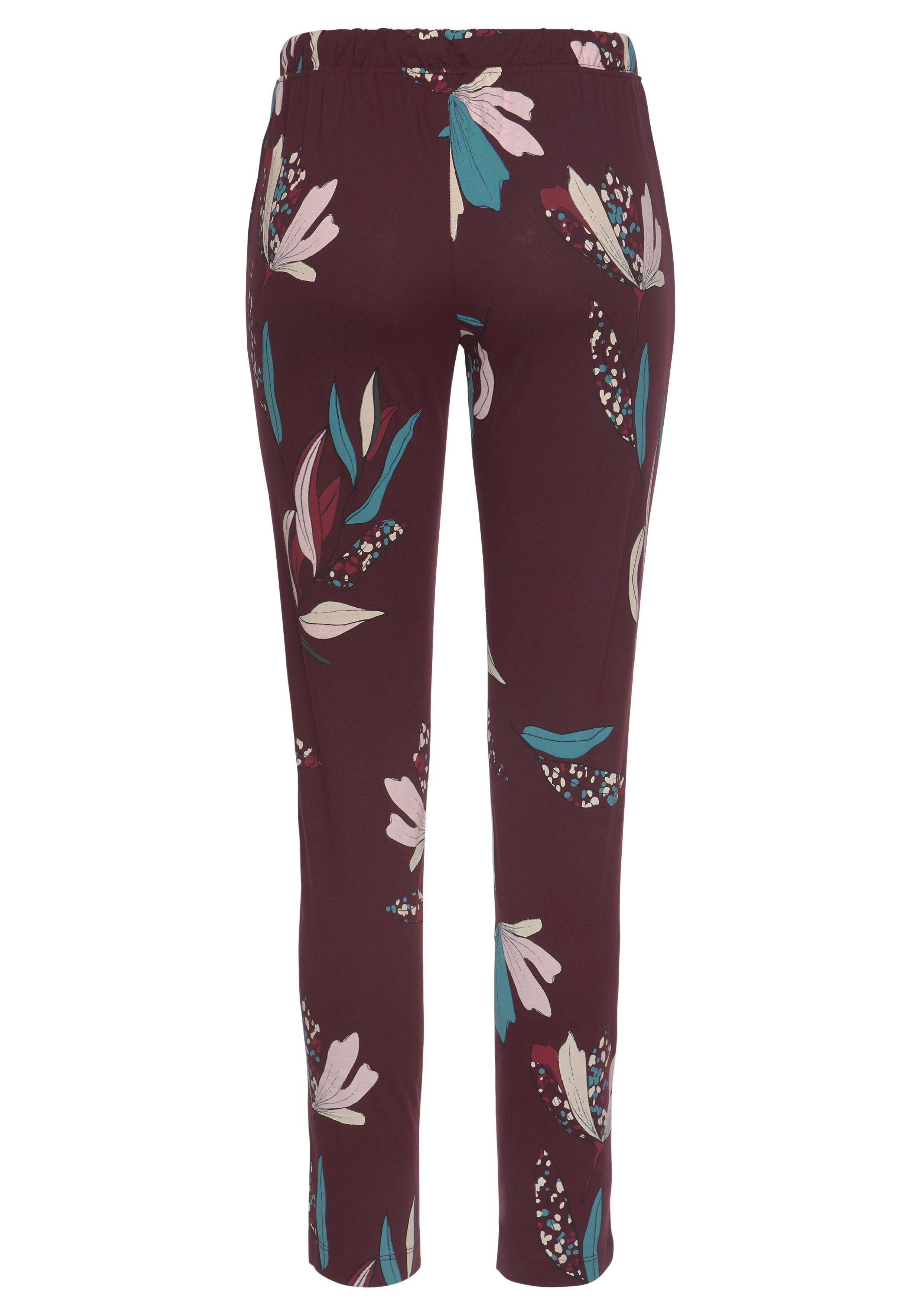 s.Oliver Pyjamahose mit Allover-Druck
