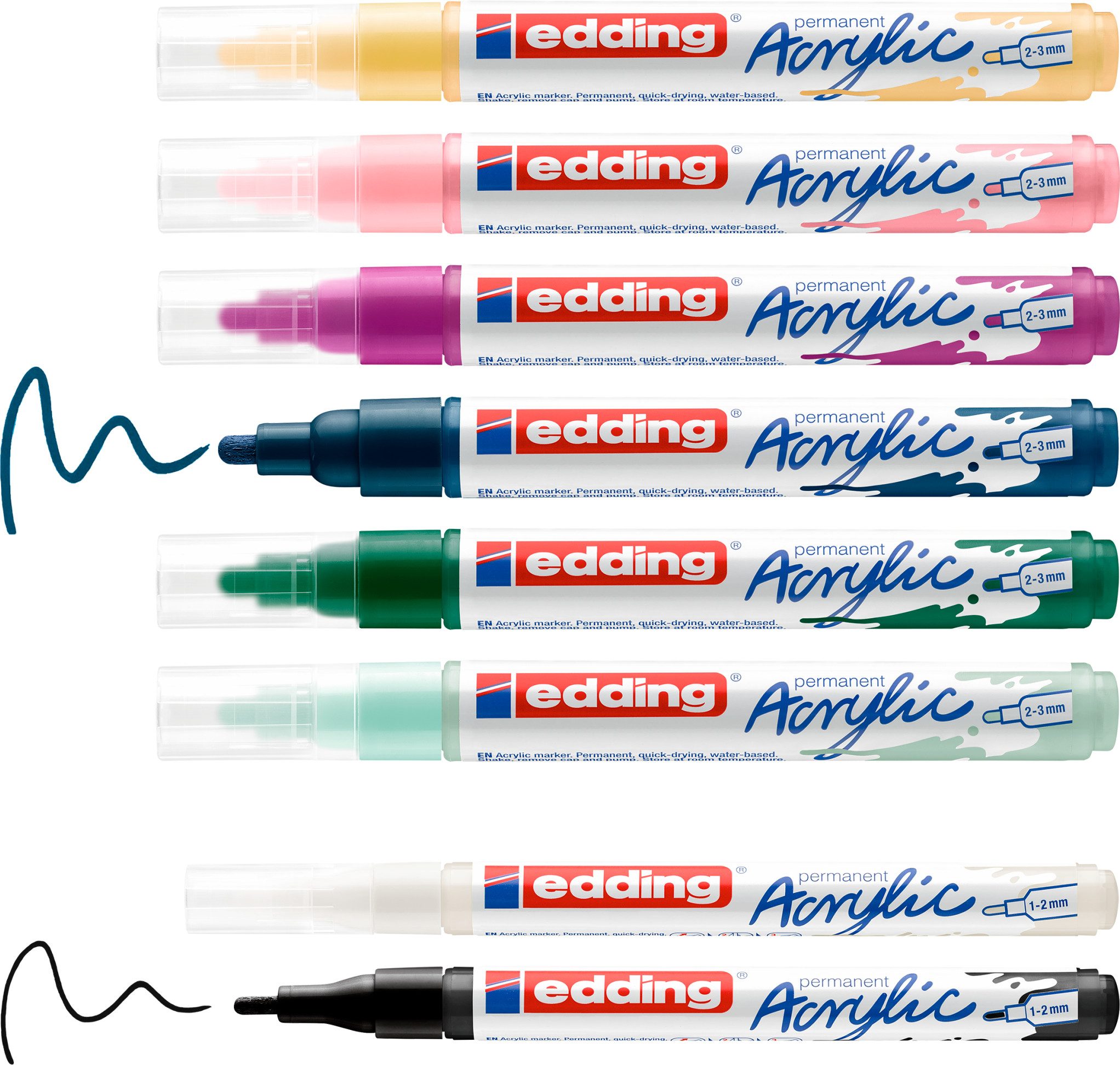 edding Marker Nordic, 8er-Set