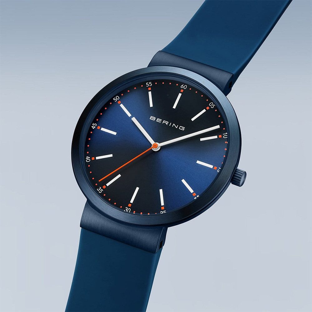 Bering Quarzuhr Bering Classic blau glänzend 10141-397 10141-397, Hochwertiges Produkt mit zeitlosem Design, sorgfältiger Verarbeitung – Bild 4 von 5