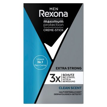 Rexona Deo-Set Maximum Protection Anti-Transpirant Deo Creme Clean Scent 6x 45ml