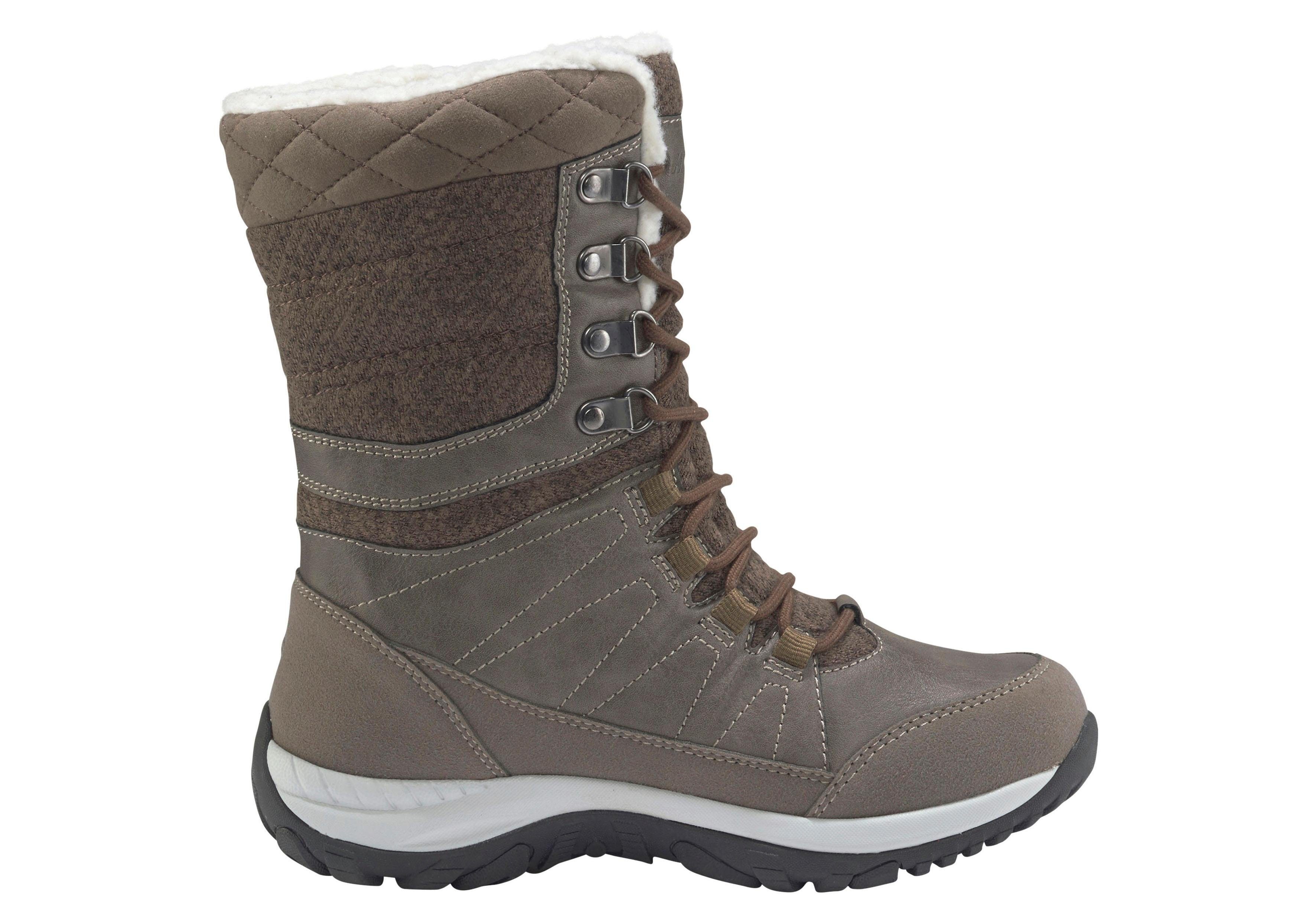 Beige wärmend und Waterproof Outdoorwinterstiefel wasserdicht Riva Hi-Tec