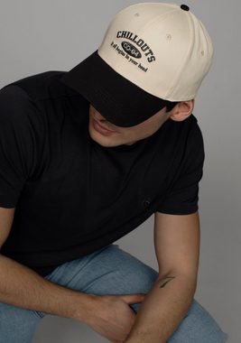 chillouts Baseball Cap mit farbigem Schirm