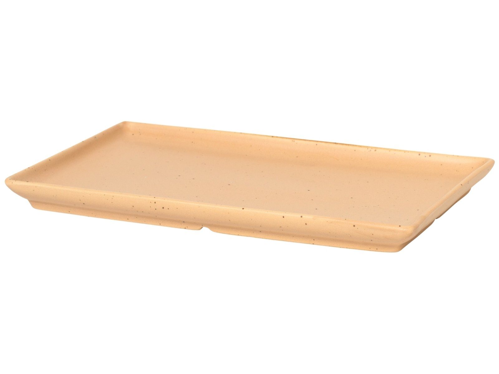 Broste Copenhagen Тарелка обеденная Eli Mat Light Camel Тарелки 20 x 12 cm, Eli Quadratischer Тарелки