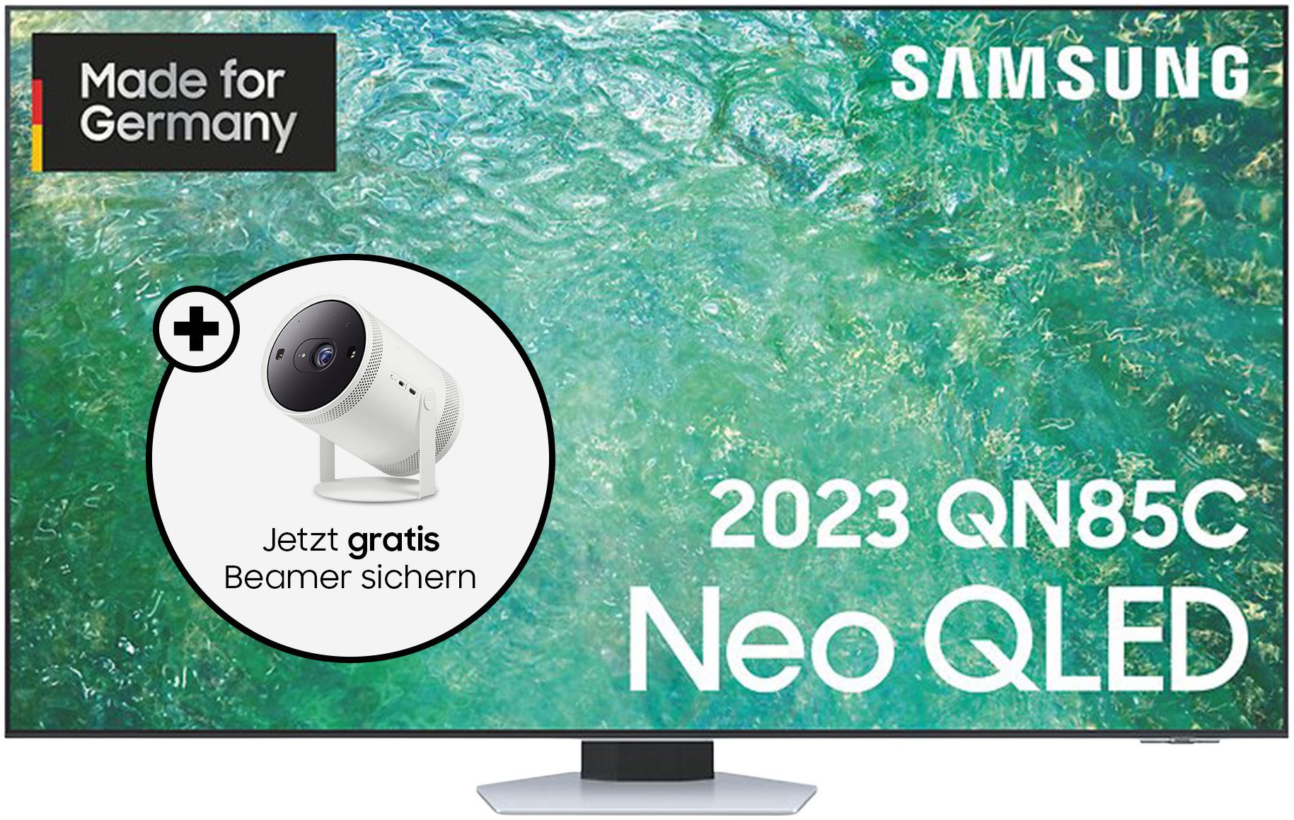 Samsung GQ85QN85CAT LED-Fernseher (214 cm/85 Zoll, 4K Ultra HD, Smart-TV, Neo Quantum HDR, Neural Quantum Prozessor 4K, Gaming Hub)