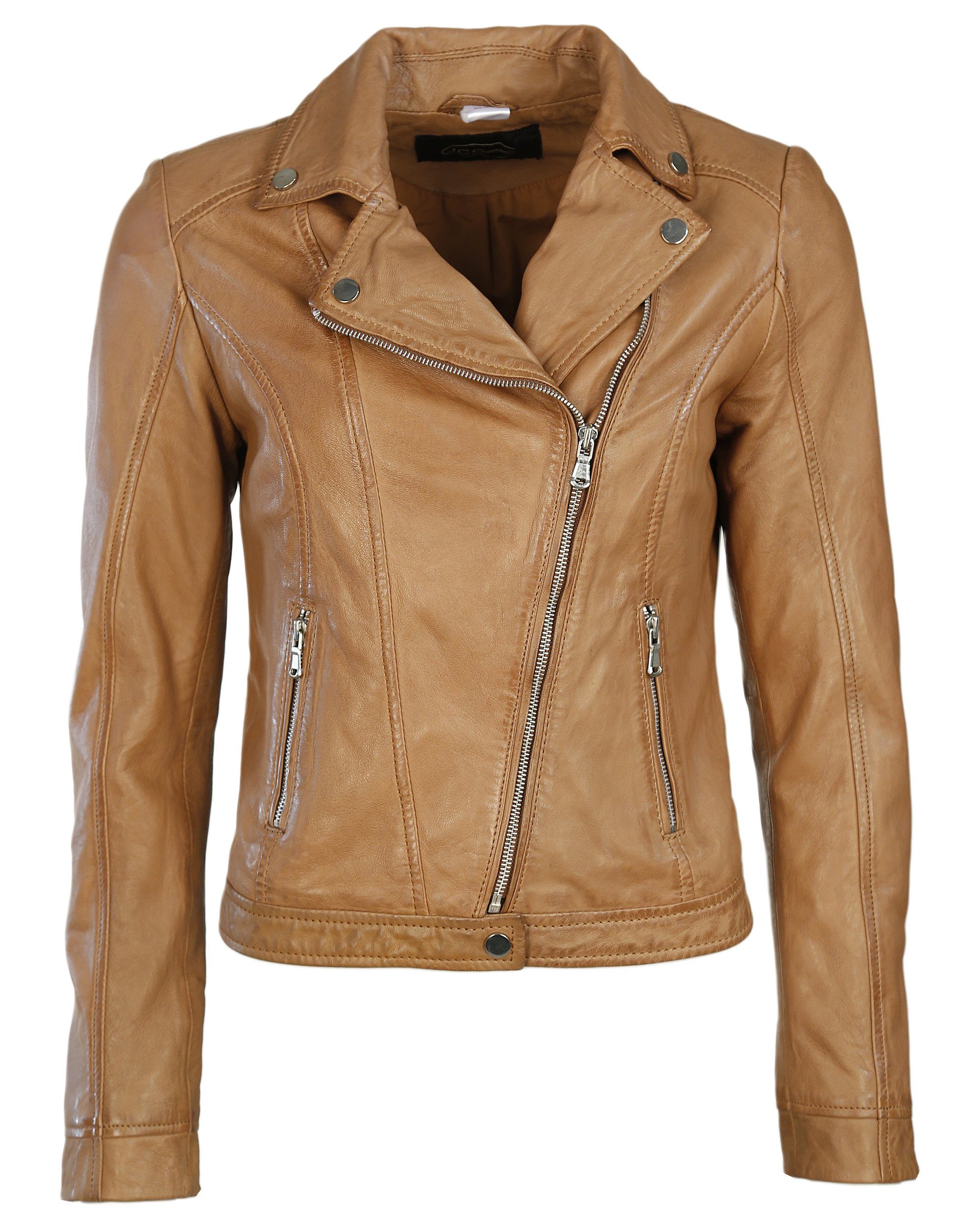 JCC Bikerjacke 8167 teak | Übergangsjacken