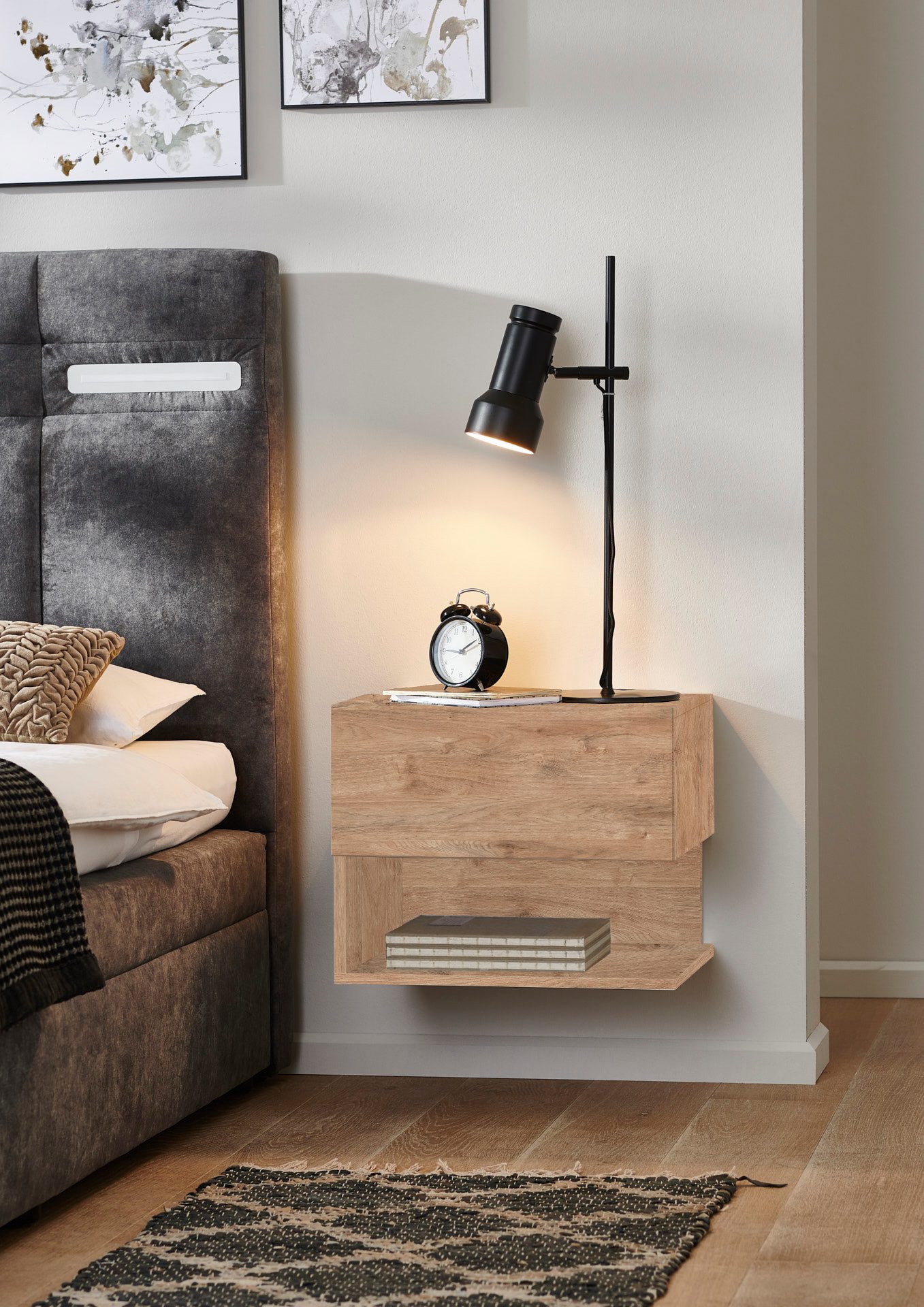 BMG Möbel Nachtschrank Faro 2 (Nachtkonsole) günstig online kaufen