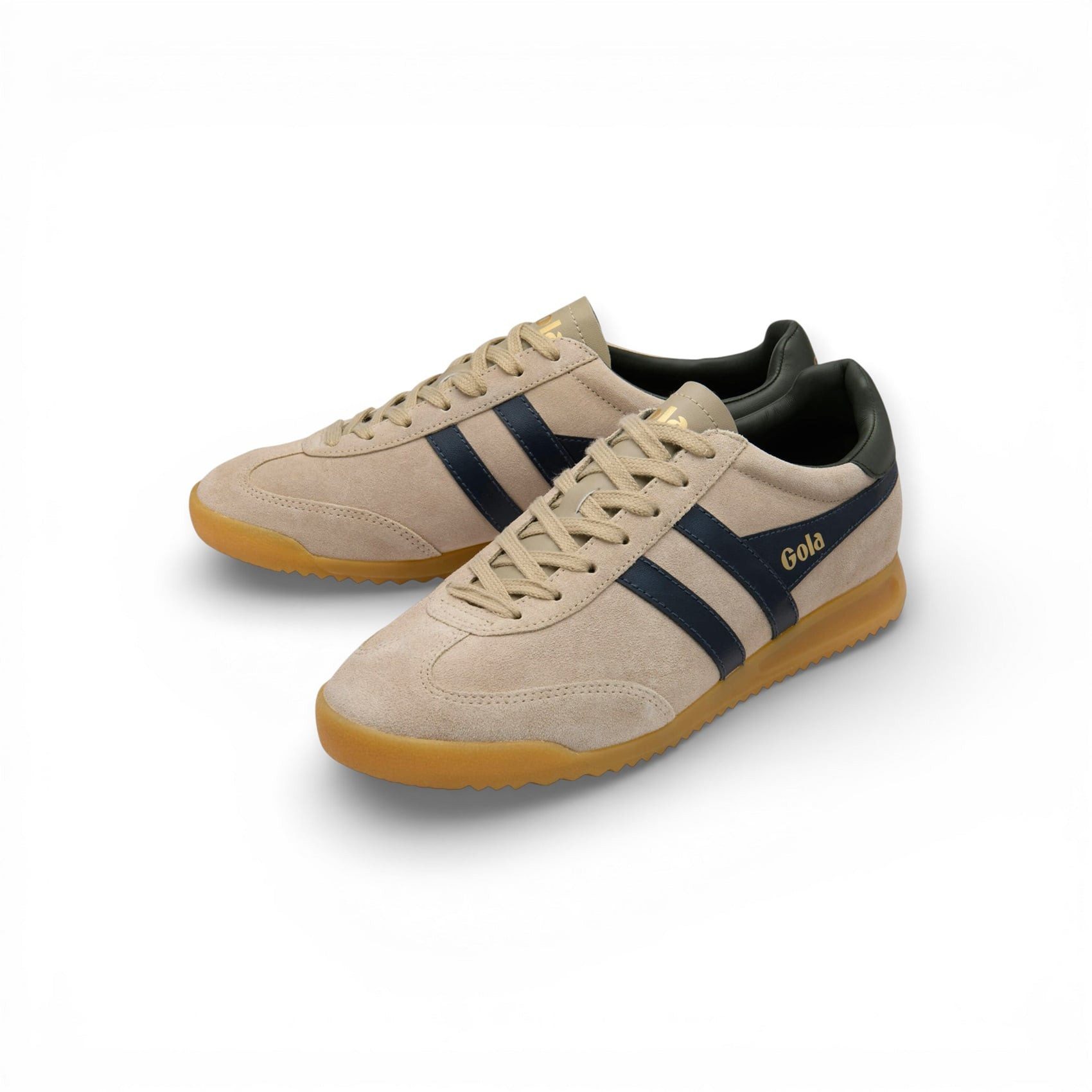Gola Torpedo Wildleder hellbraun/navy/khaki Herren Sneaker