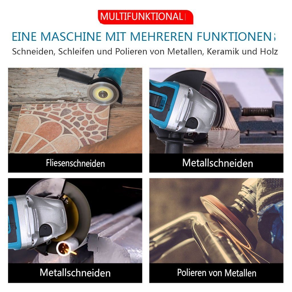 Insma Akku-Winkelschleifer, max. 8500,00 U/min, (0 günstig online kaufen