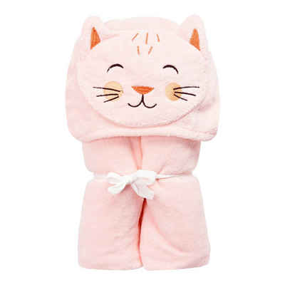 Depot Handtücher Kinder-Handtuch Cat, Baumwolle (1-St), aus Baumwolle, L 120 Zentimeter, B 75 Zentimeter