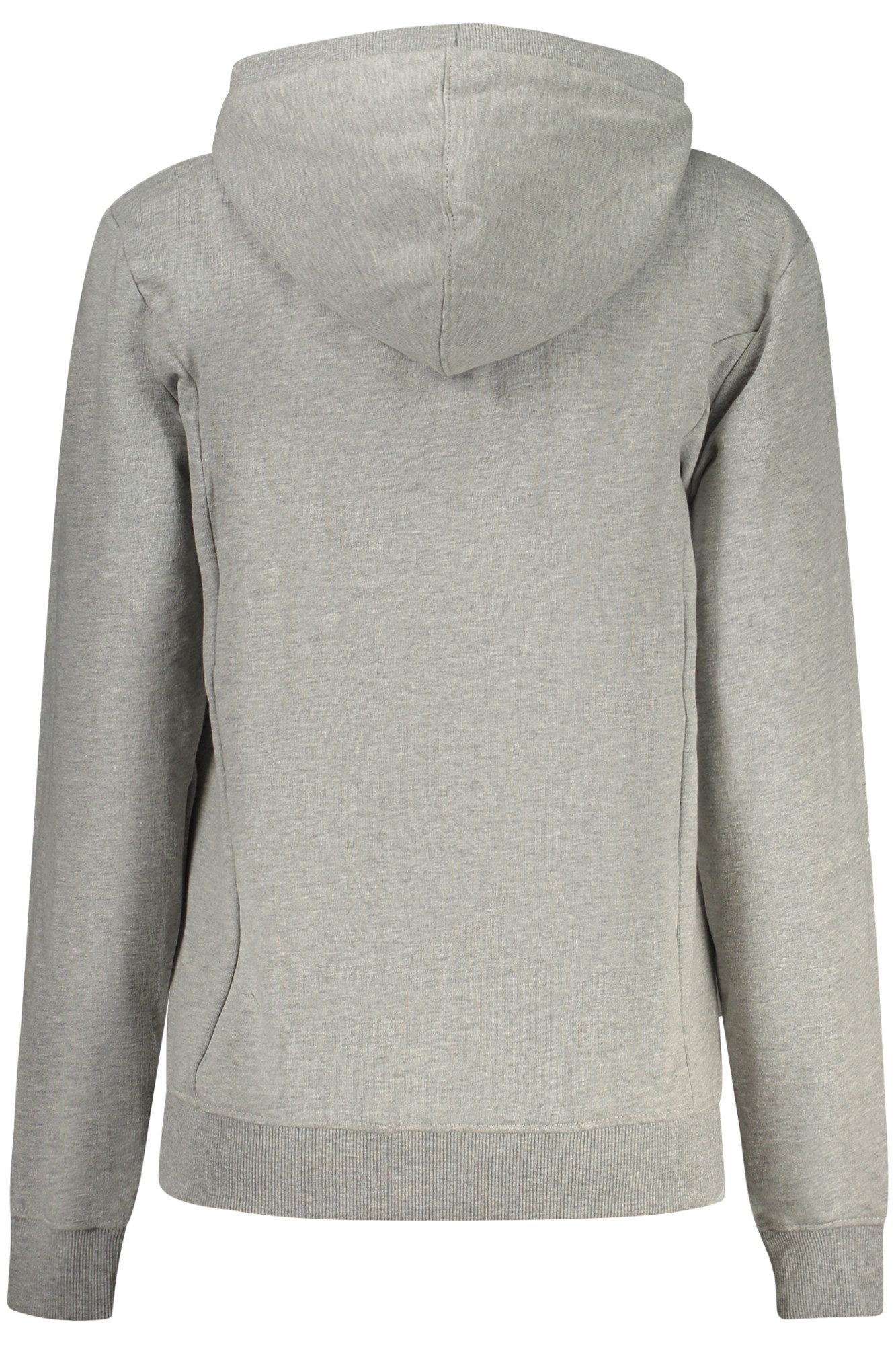 North Sails Sweatshirt Nachhaltiger Damen-Hoodie Grau mit Reißverschluss