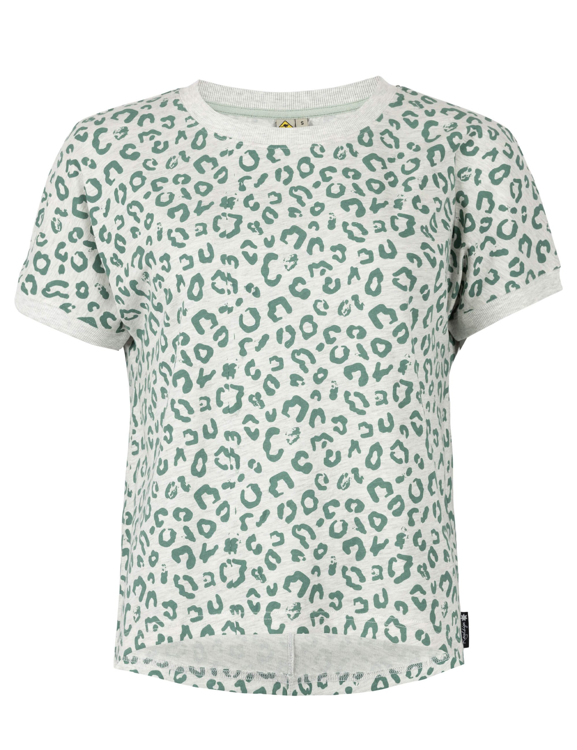 ROADSIGN australia T-Shirt Soft Leo (1, 1-tlg., 1) mit Leo Print und lockerer Kimonoform, für Freizeit- und Casual Looks