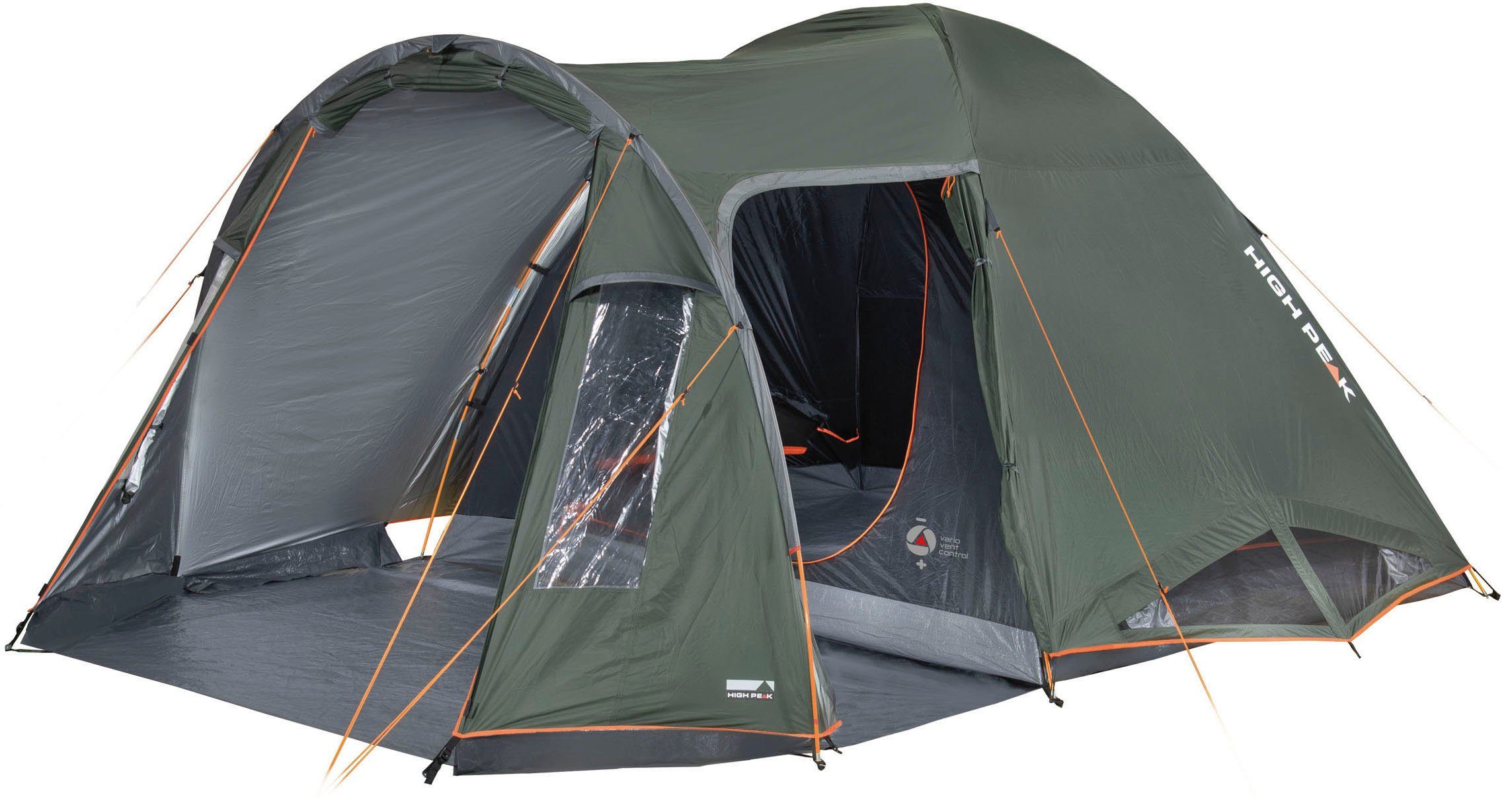 High Peak Kuppelzelt Zelt Tessin 5.1, Personen: 5