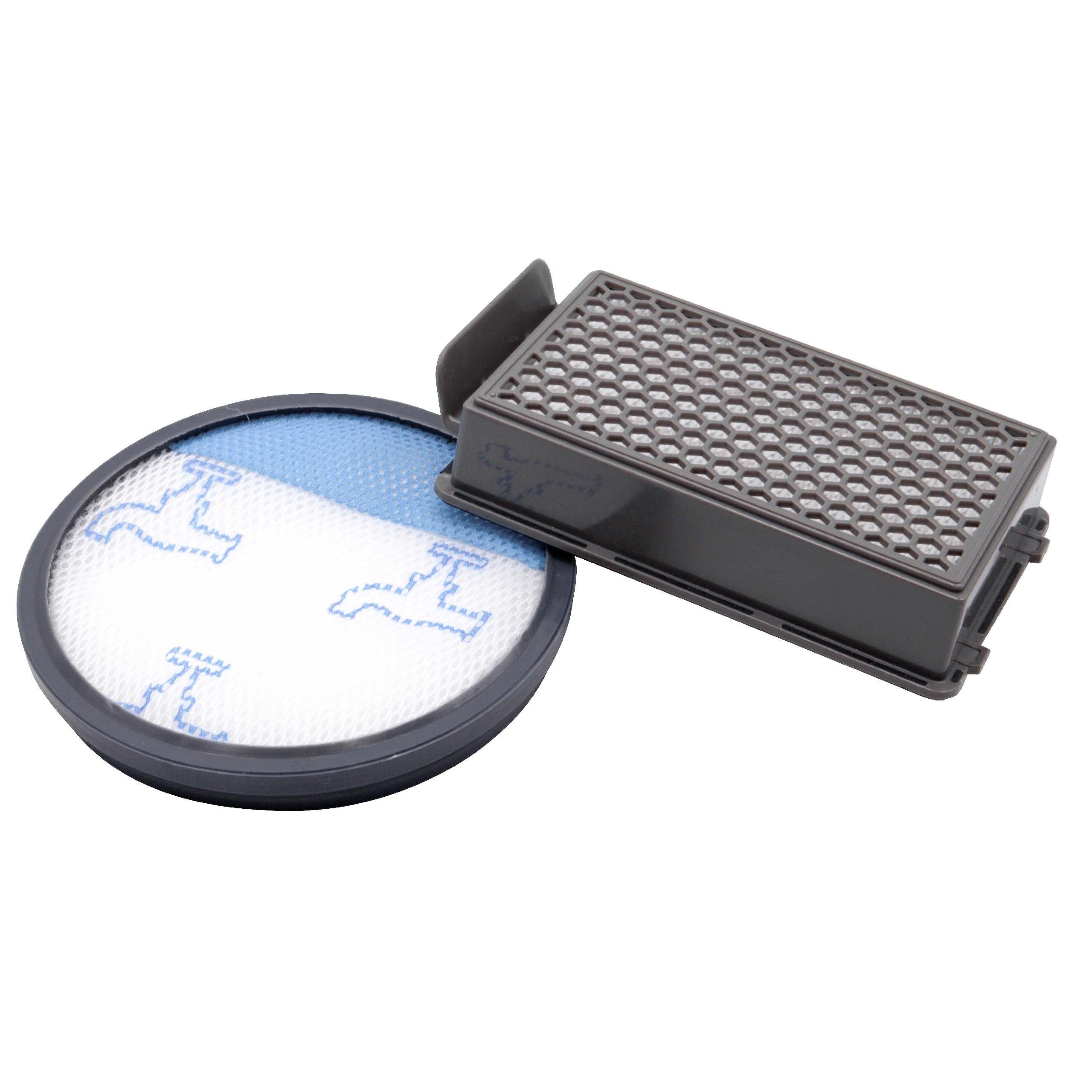 vhbw Filter-Set, Zubehör für Rowenta RO3786EA, RO3798EA, RO3759EA, RO3799EA, RO3923EA, passend für Rowenta RO3786EA, RO3798EA, RO3759EA, RO3799EA, RO3923EA Staubsauger