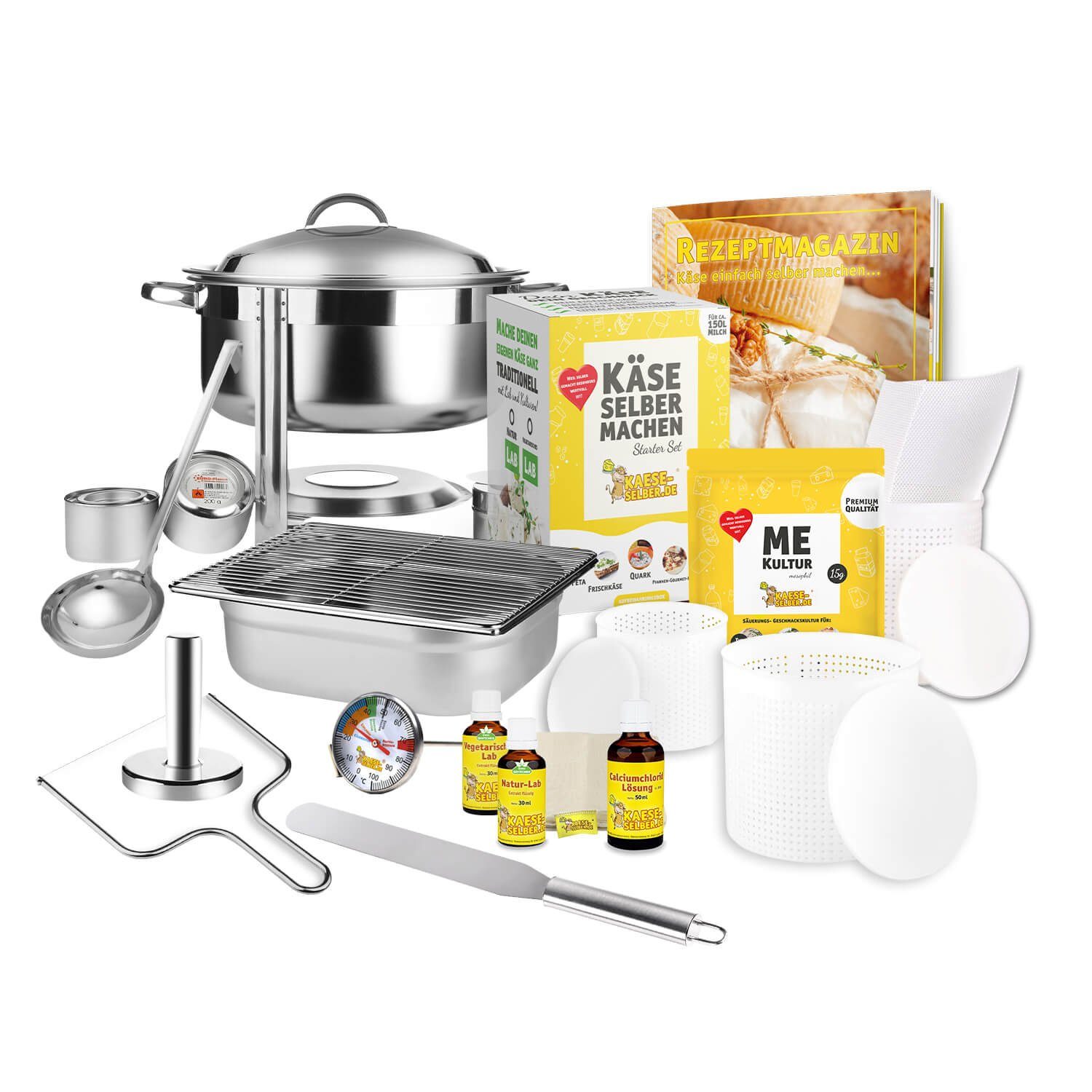KAESE-SELBER.DE Back-Set Käse selber machen - Schulungsset, (1-tlg)