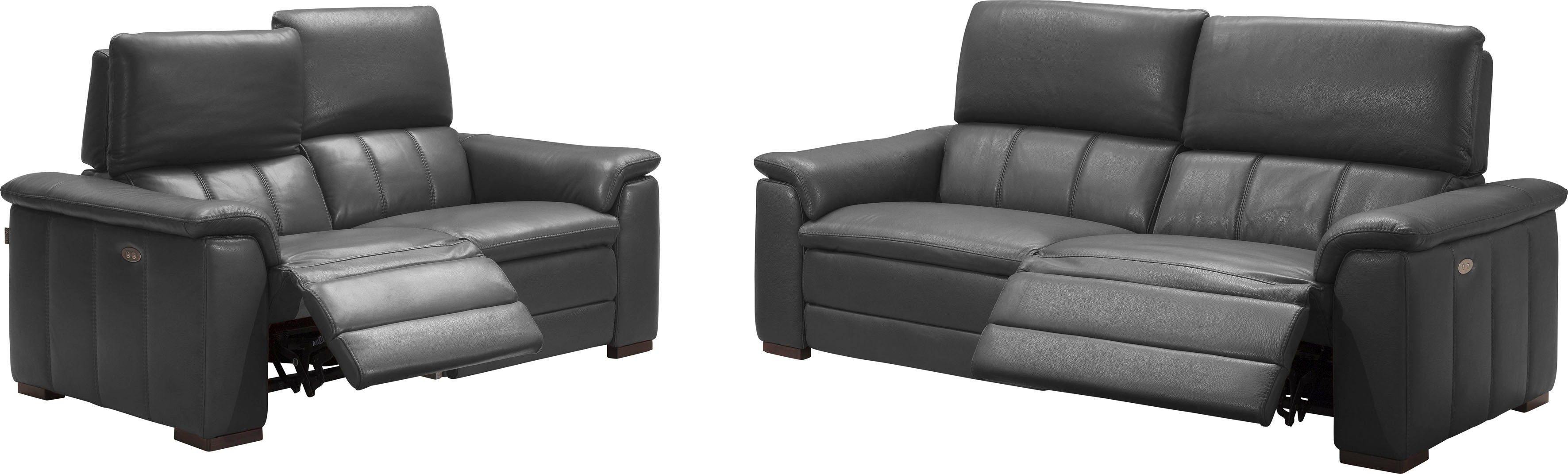 Egoitaliano Polstergarnitur Capucine, bequem, zeitlos elegant, hochwertiges Set, bestehend aus einem 2-Sitzer und einem 2,5-Sitzer