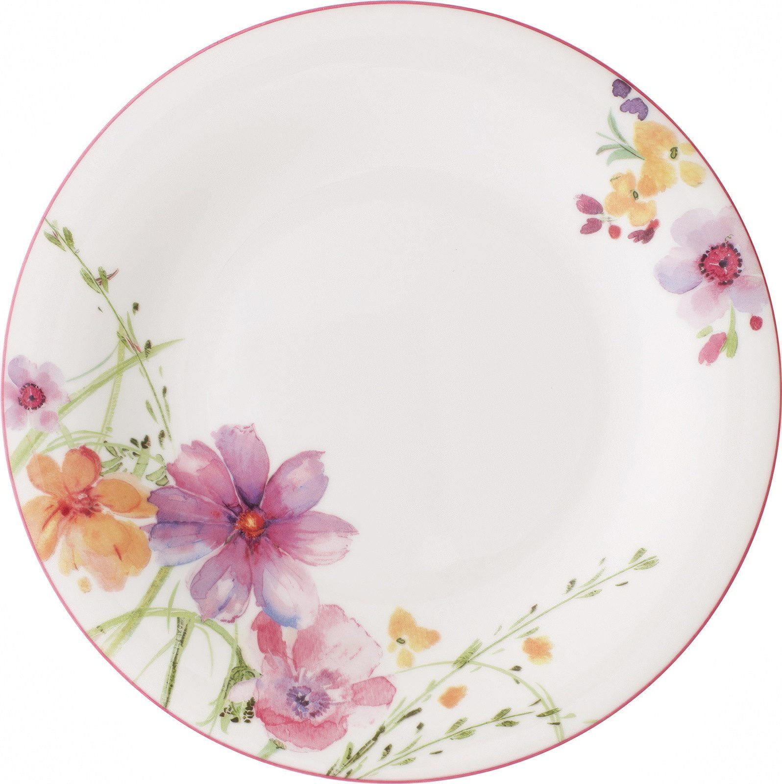 Villeroy & Boch Тарелка для завтрака Mariefleur Basic, Spülmaschinengeeignet, Mehrfarbig, Motiv: Blumen