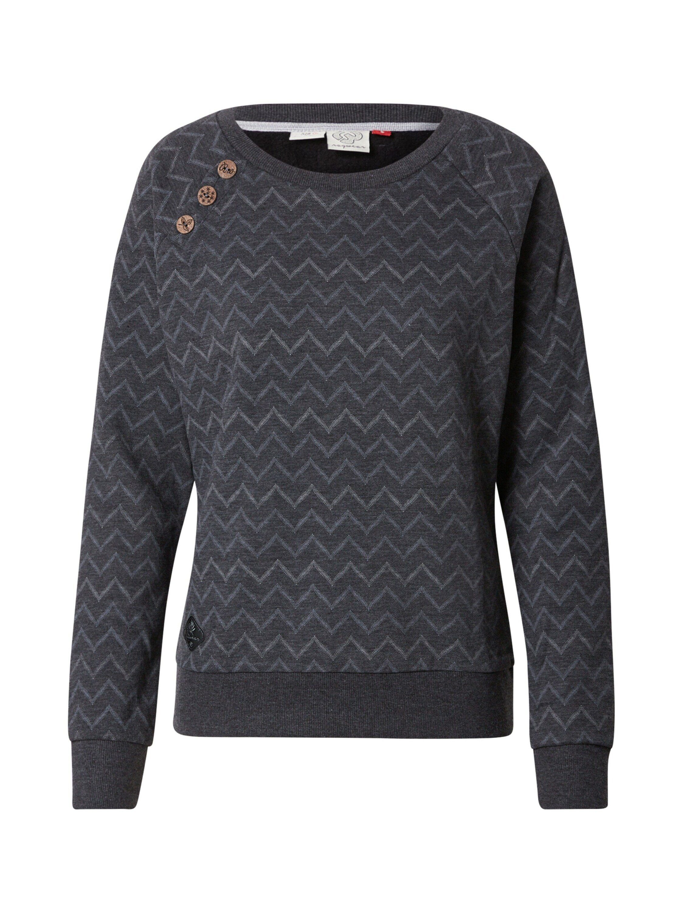 Ragwear Sweatshirt DARIA CHEVRON (1-tlg) Weiteres Detail BLACK