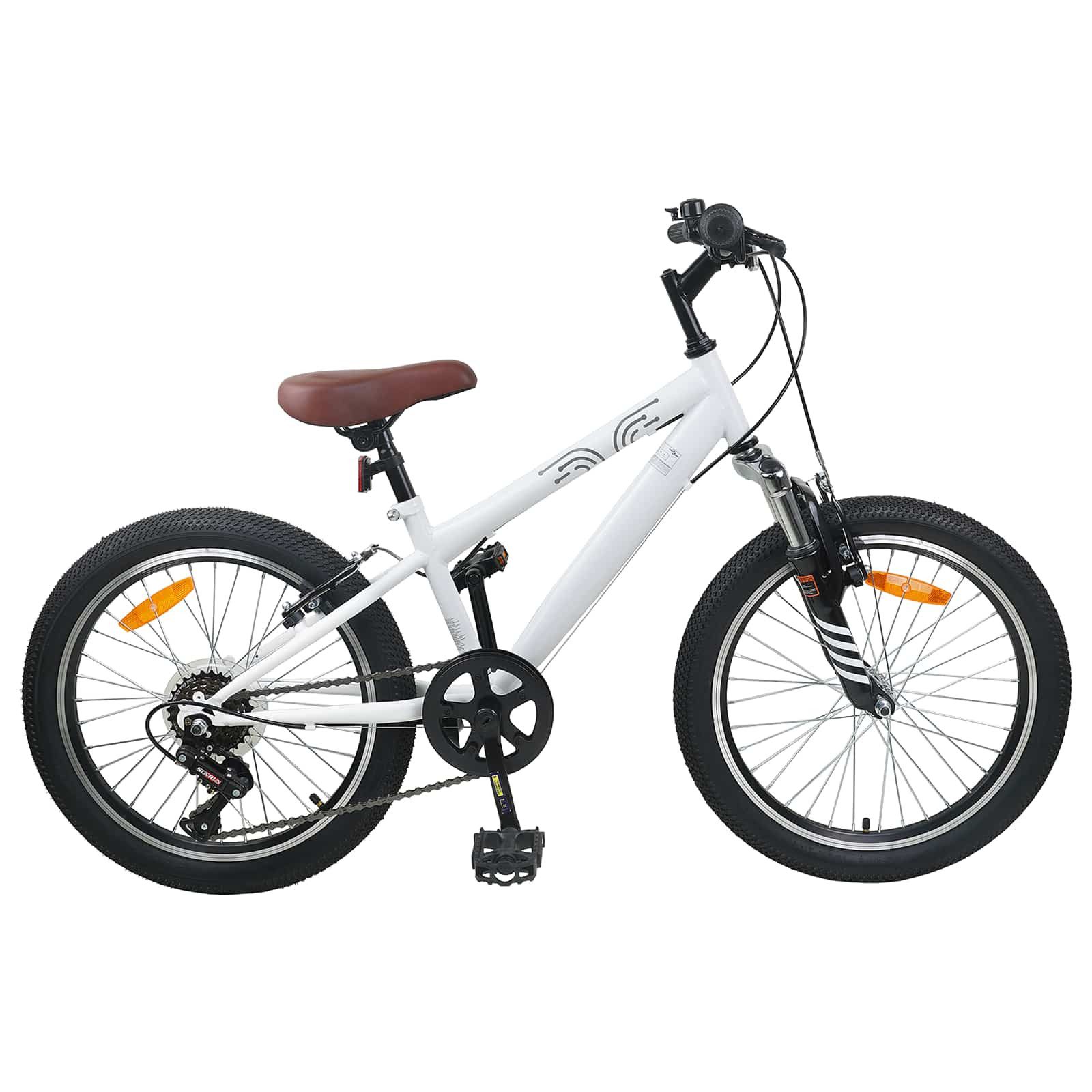 vidaXL Kinderfahrrad 24-Zoll Fahrrad Kinderfahrrad Mountainbike 24 Zoll 6-Speed für 8-12 Ja