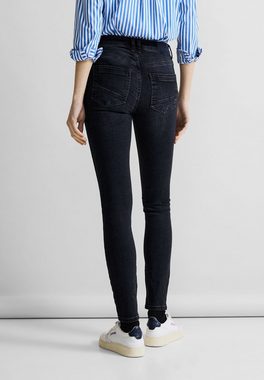 STREET ONE Slim-fit-Jeans in dunkler Waschung