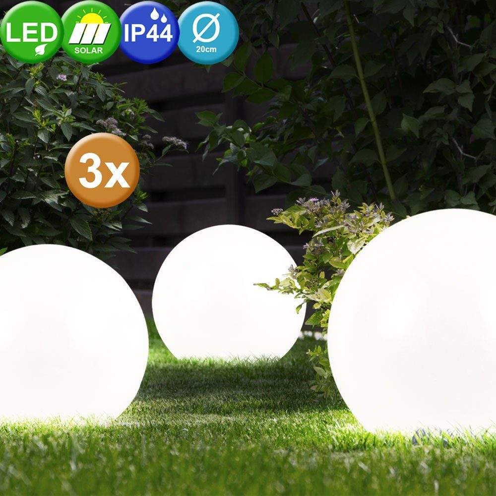 LED Gartenlampe Hängelampe Gartenobjekt Kugel Lampe Fassung E27 IP44 