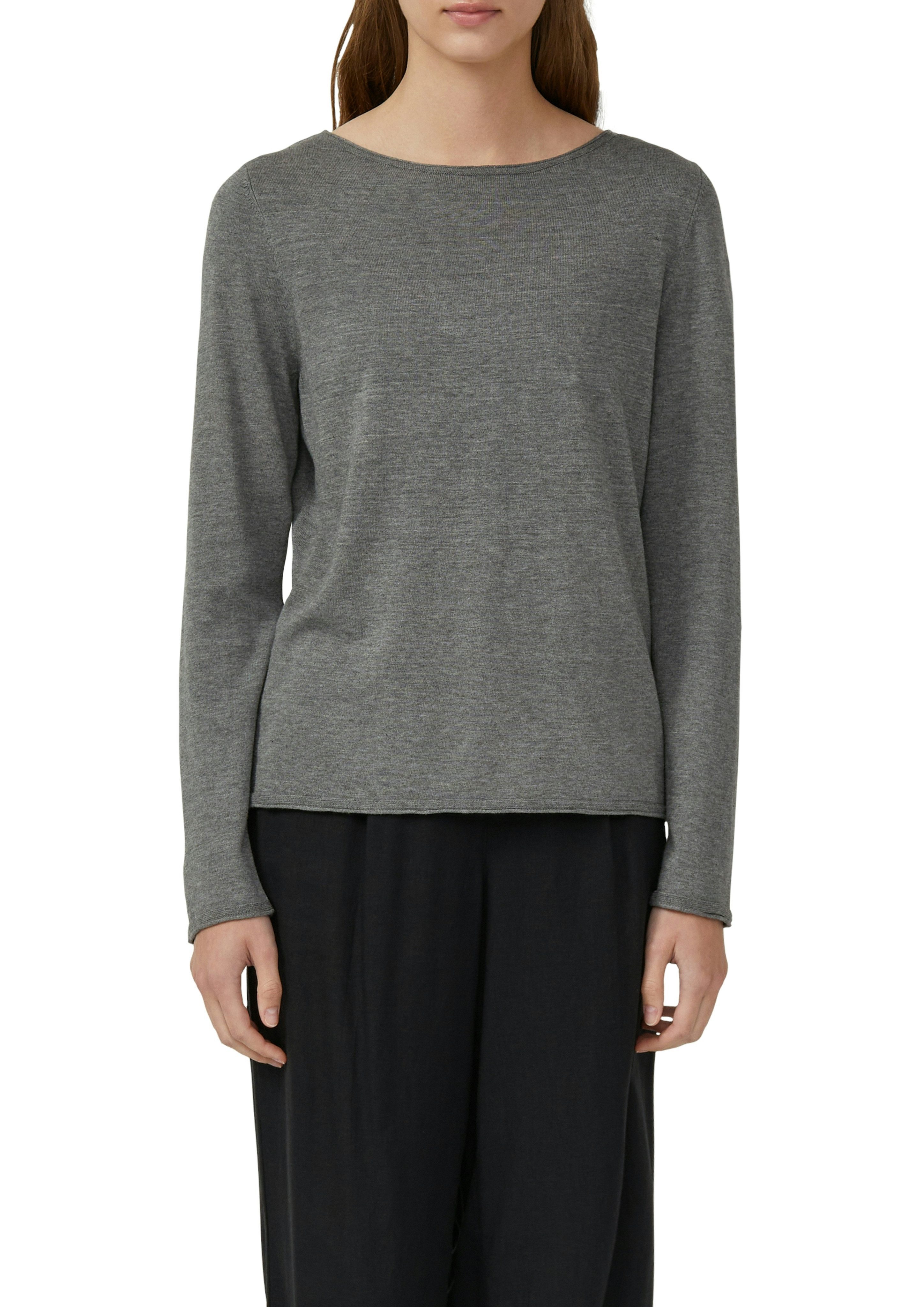 s.Oliver Langarmshirt mit Rollkanten