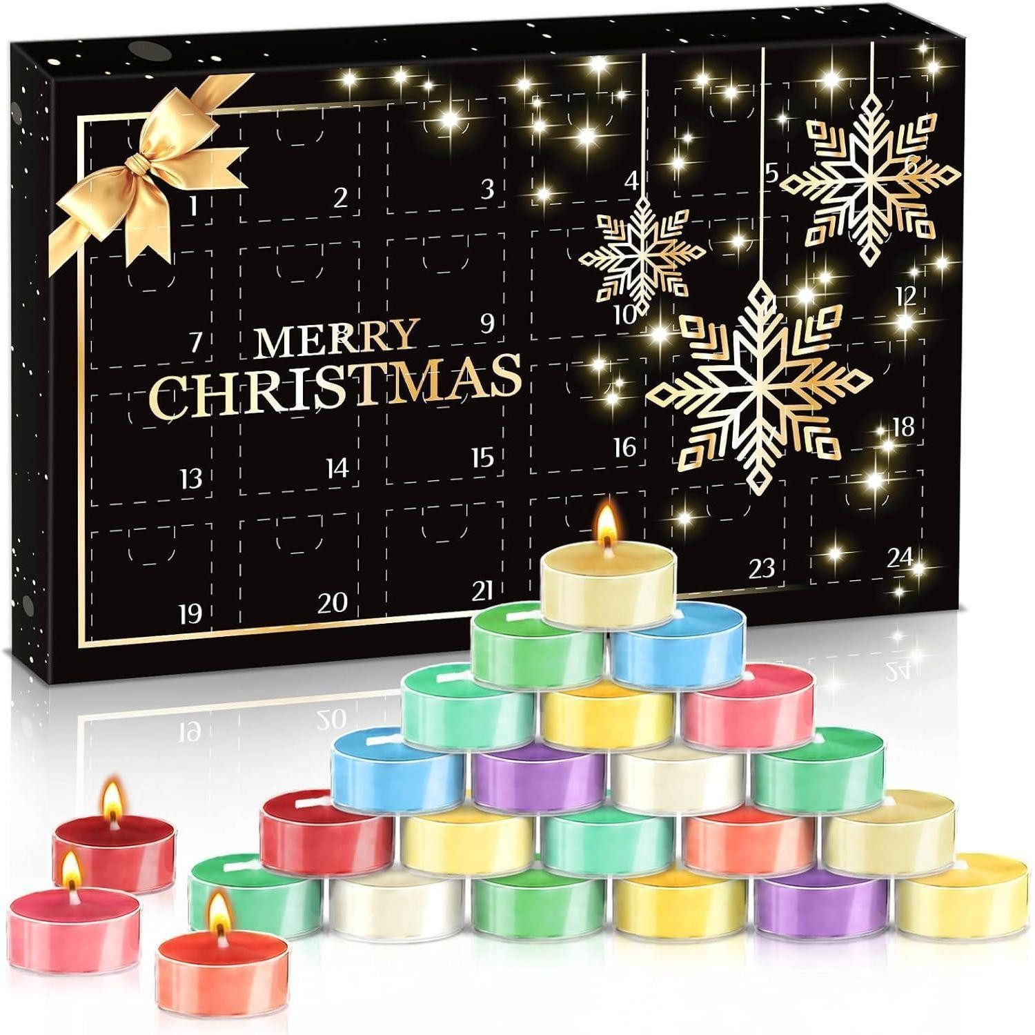 LuxusKollektion Календари Календари Duftkerzen 2024 Frauen Teelicht Weihnachtskalender