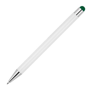 Livepac Office Kugelschreiber 10 Touchpen Kugelschreiber / aus Metall / Stylusfarbe: dunkelgrün