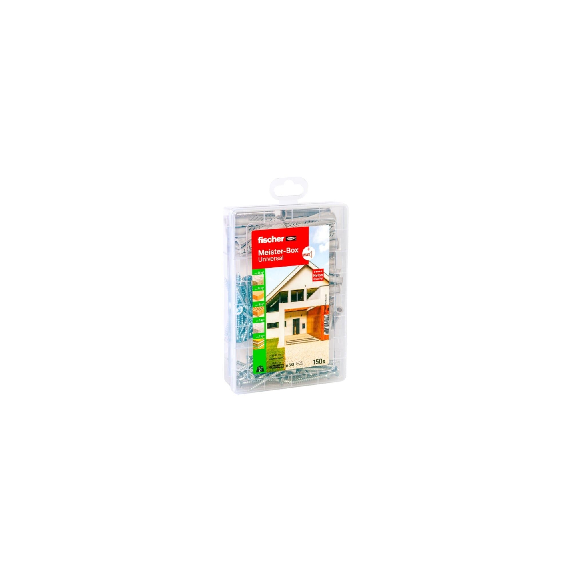 fischer Dübel-Set fischer Meister-Box Universal + S (150)