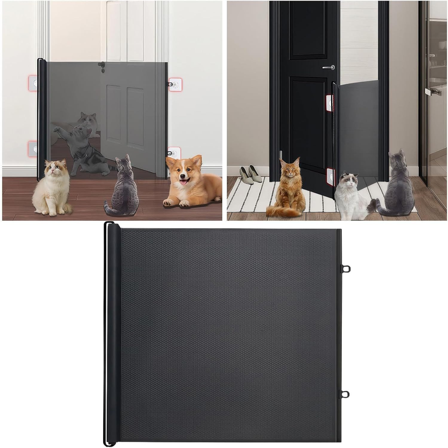 Beaface Türschutzgitter Treppenschutzgitter Ausziehbar Ohne Bohren Kindergi günstig online kaufen