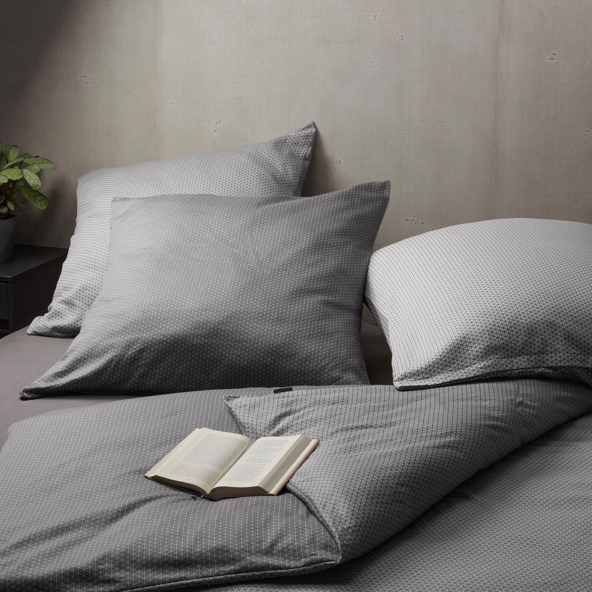 Schiesser Spannbettlaken Elli aus 97% Baumwolle und 3% Elasthan, Jersey-Elasthan, Gummizug: rundum, (1 Stück), für hohe Matratzen und Boxspringbetten, MADE IN GREEN by OEKO-TEX®