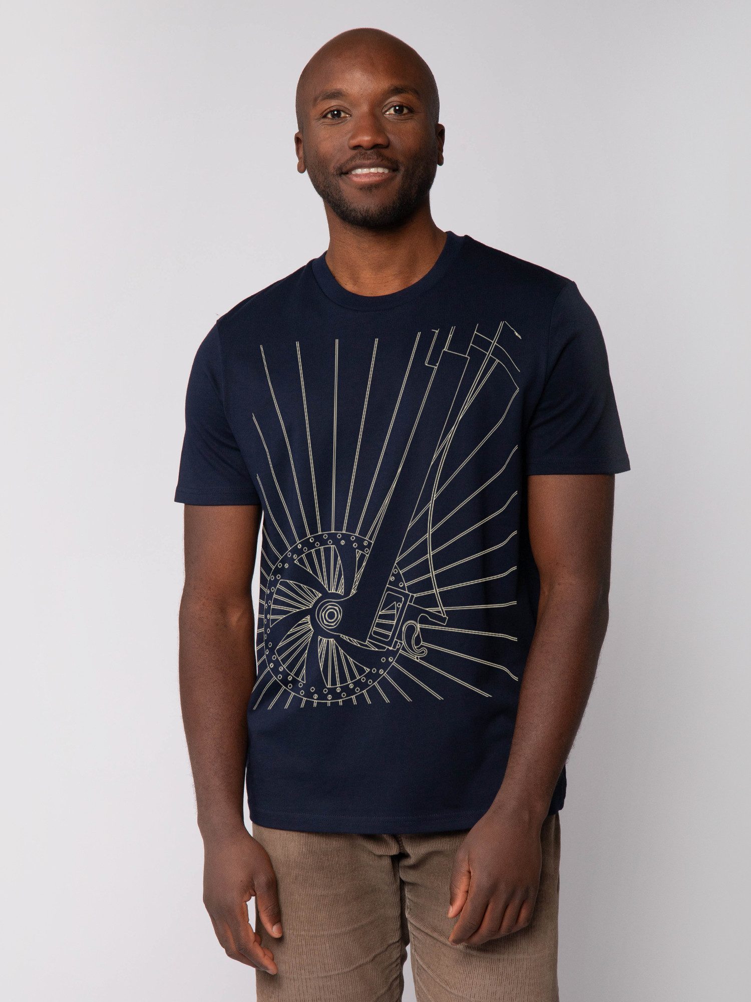 T-Shirt Fahrradspeichen