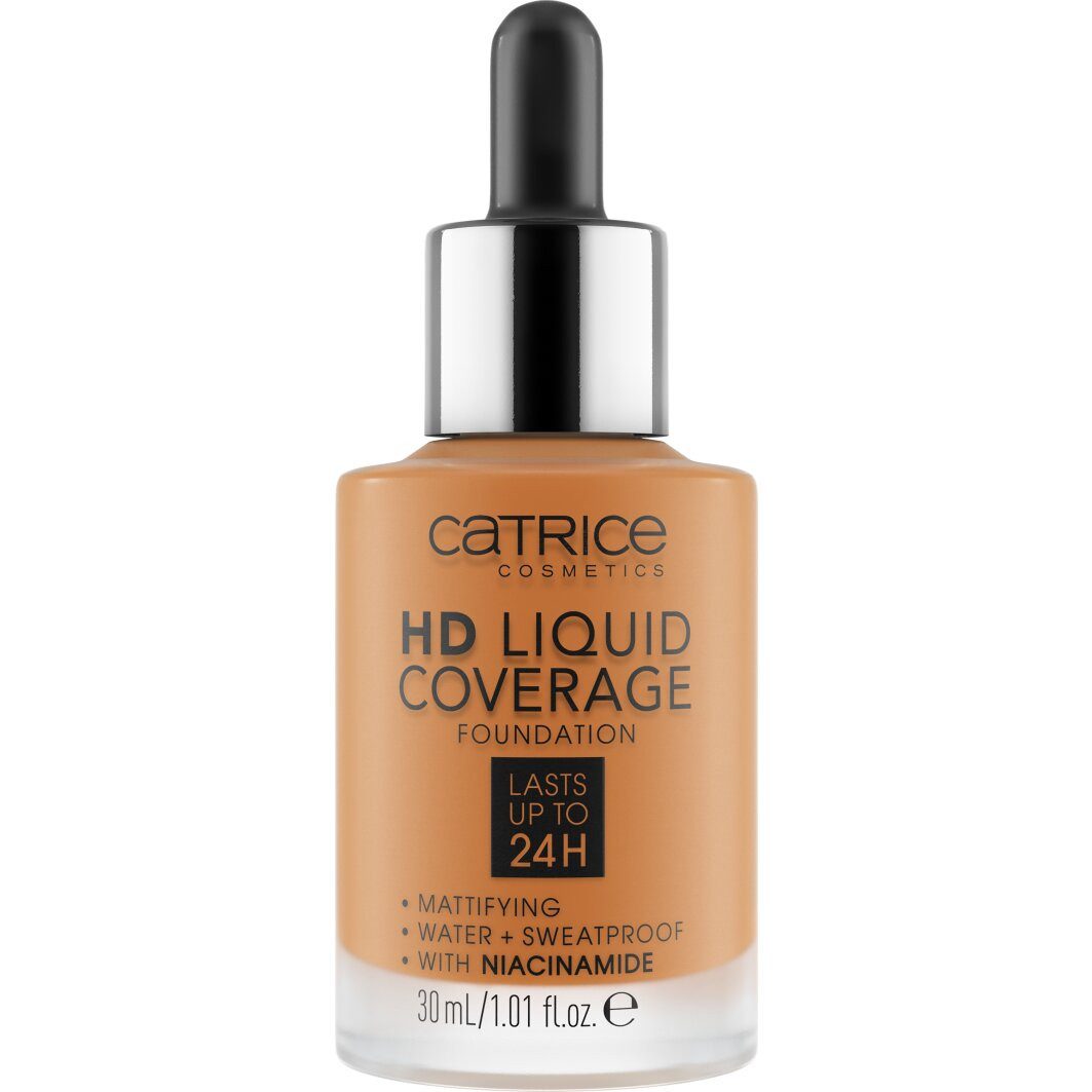 Catrice Foundation HD LIQUID COVERAGE FOUNDATION, mit leichter Textur